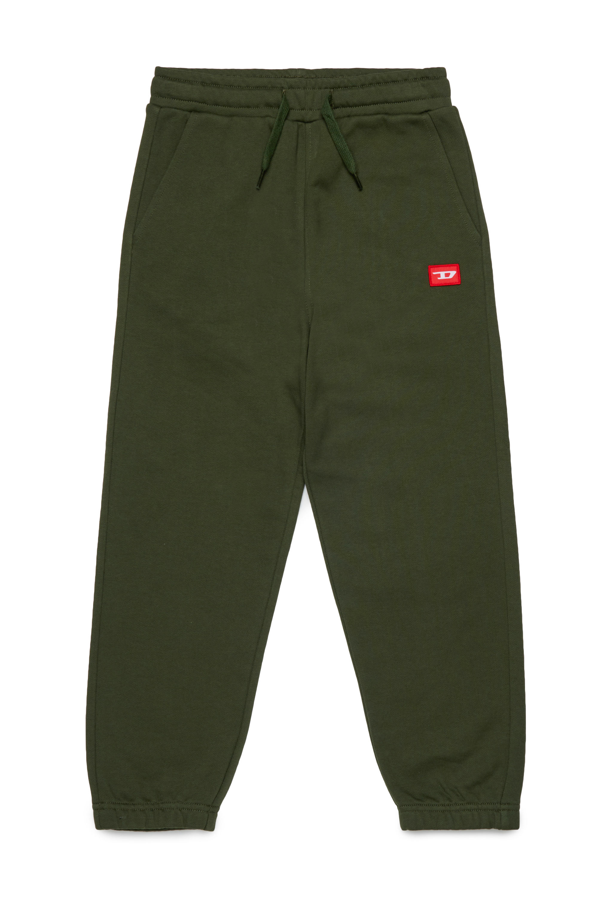 Diesel - PXGIN, Pantaloni in cotone con tasche laterali Unisex in Verde - 1