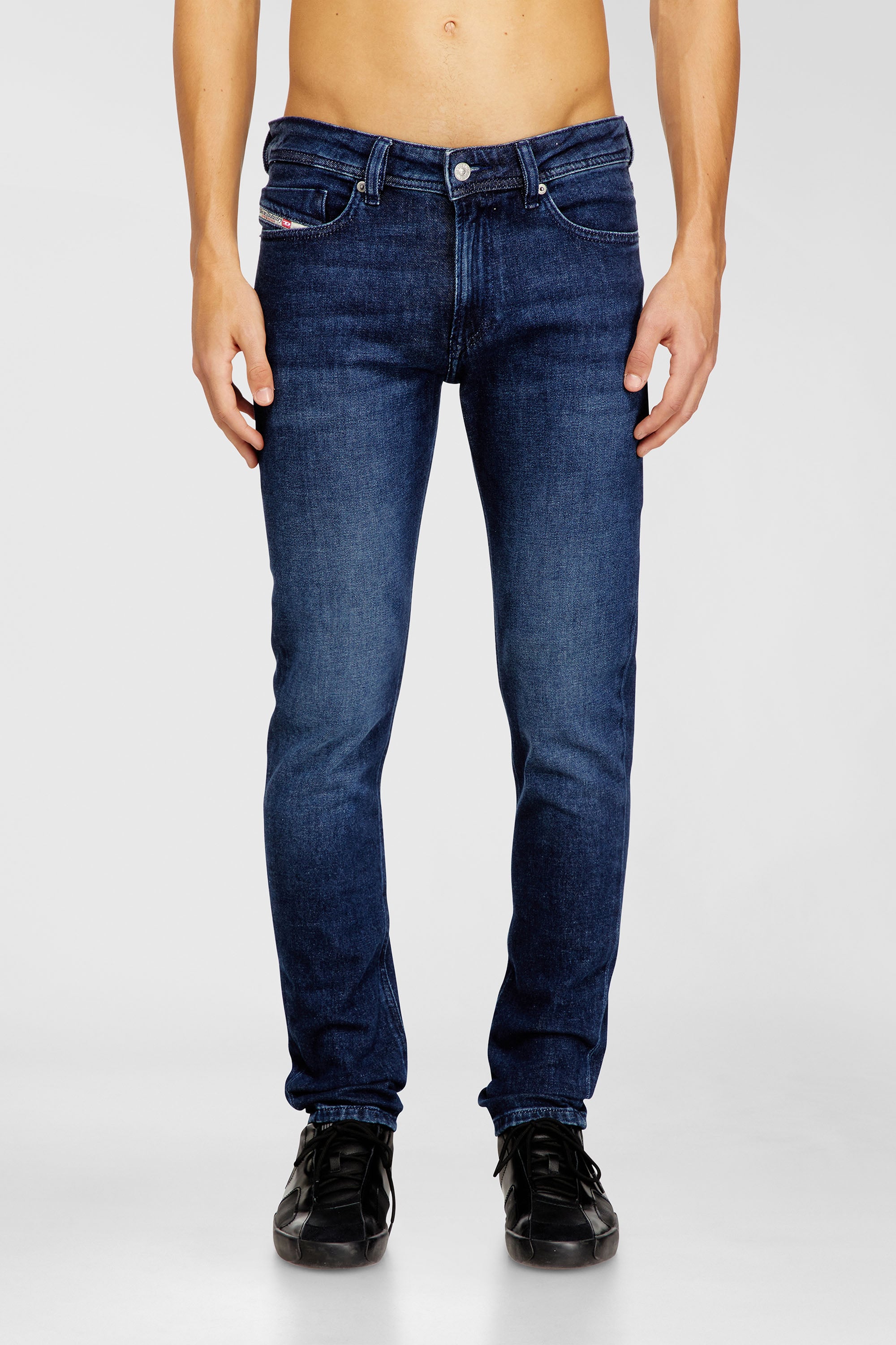 Diesel - Skinny Jeans 1979 Sleenker 0ADBF Uomo, Blu Scuro - Image 2