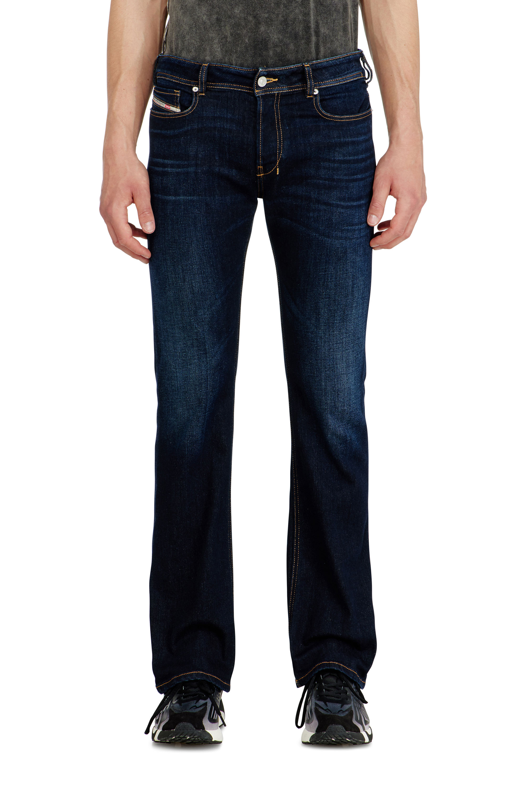 Diesel - Bootcut Jeans 2007 Zatiny 09Q15 Uomo, Blu Scuro - Image 1