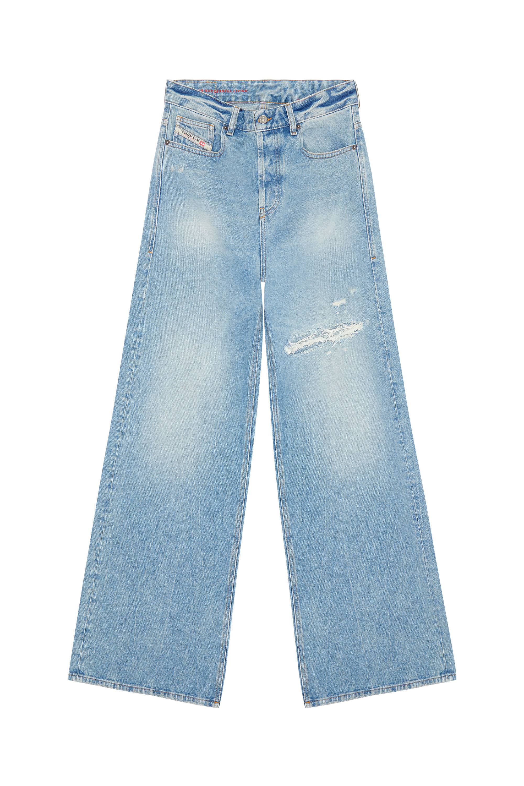 Diesel - 1996 D-Sire 09E25 Straight Jeans, Blu Chiaro - Image 6