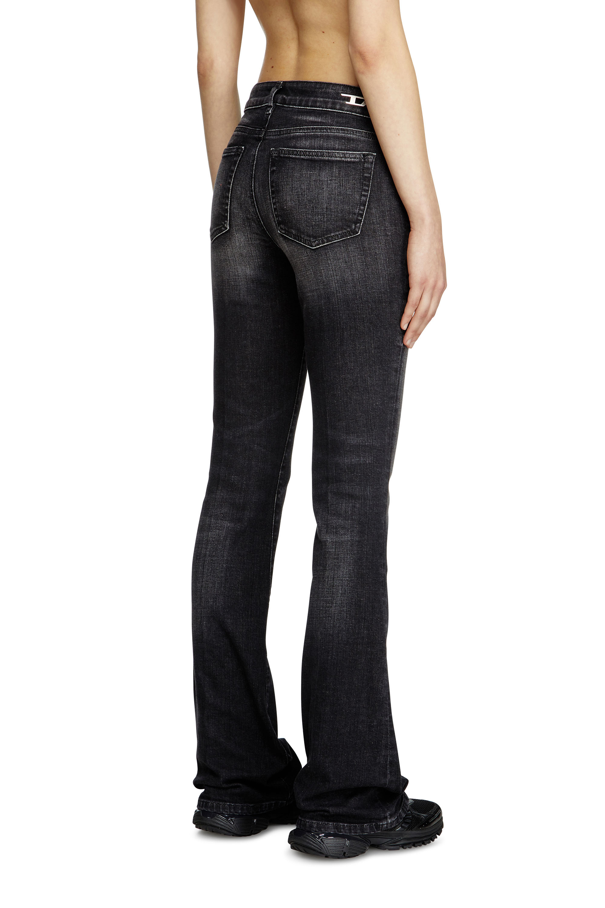 Diesel - Woman's Bootcut Jeans 1969 D-Ebbey 09K99, Black/Dark grey - 4