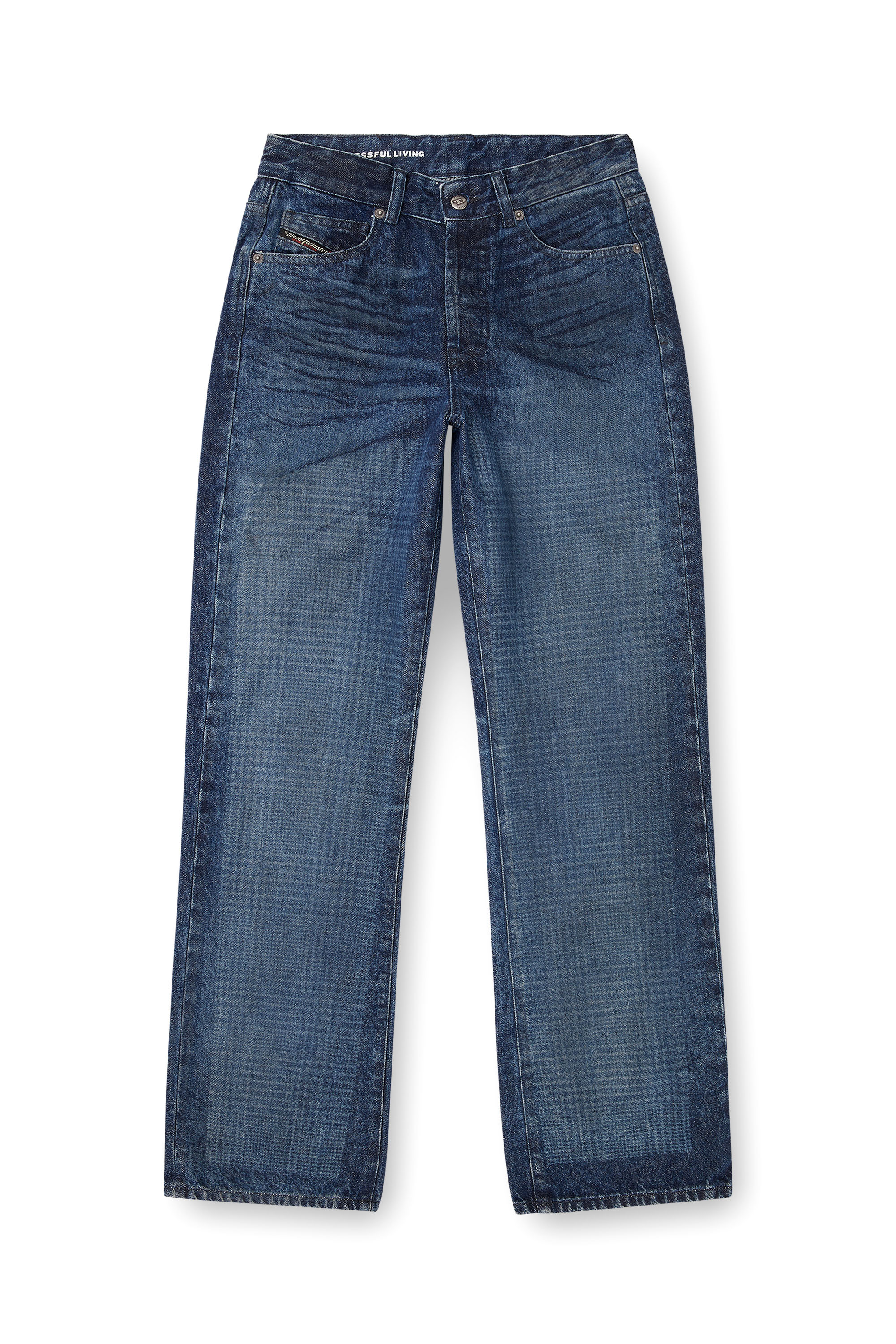 Diesel - Regular Jeans 1971 D-Sent 007CV Donna, Blu Scuro - Image 3