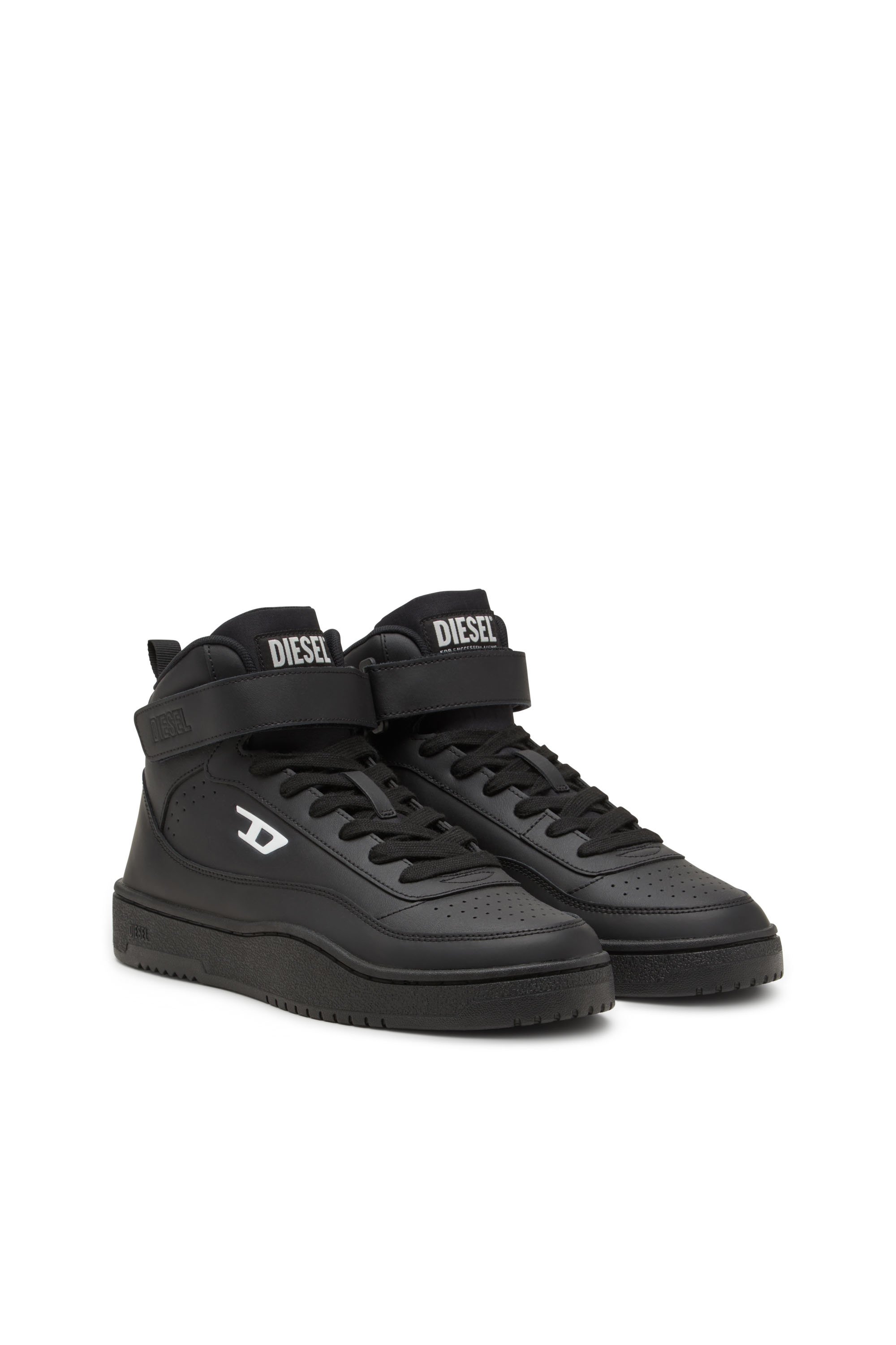 Diesel - S-TRACKER-D MID, Sneaker mid top Uomo in Nero - 2