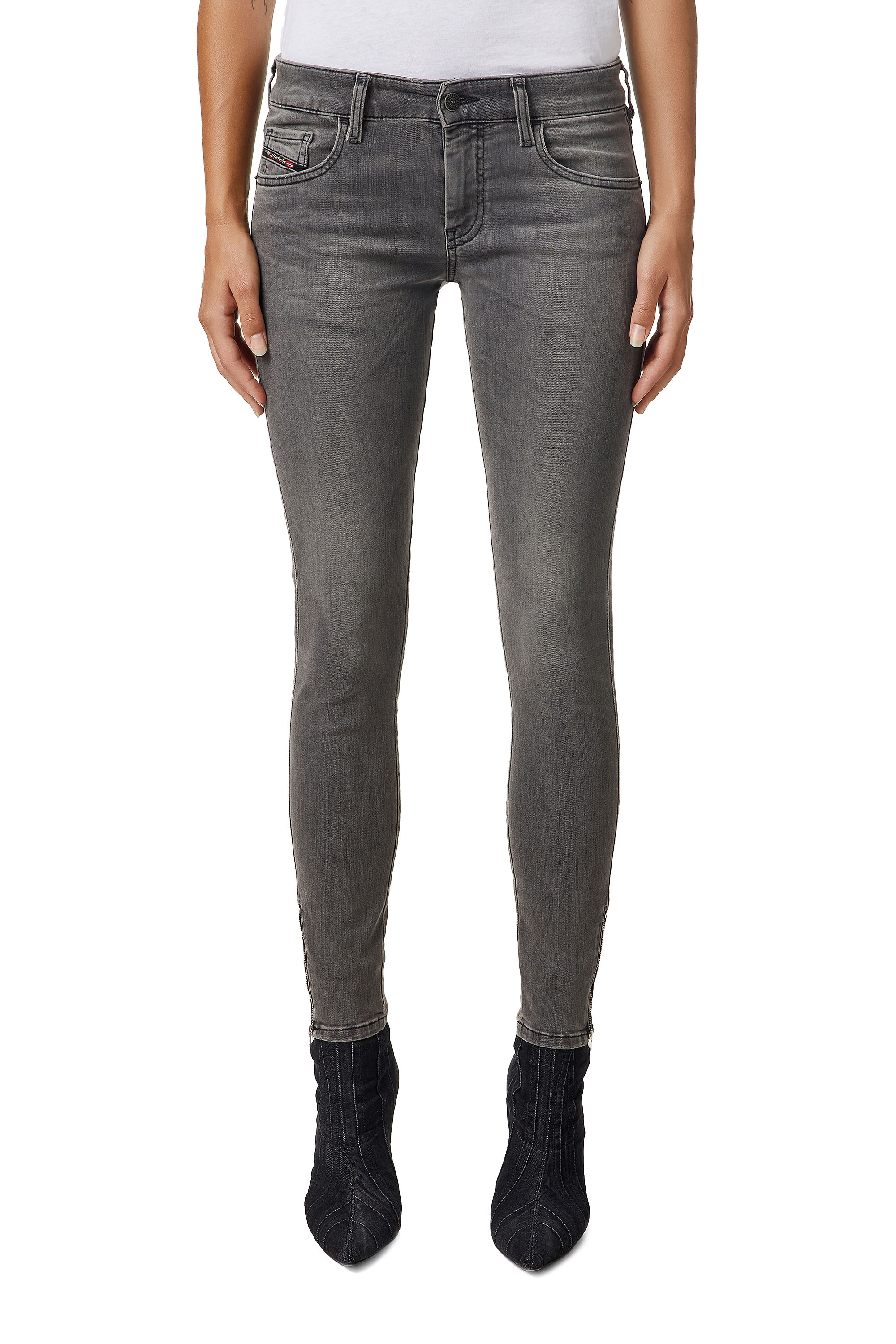 Slandy Low 069XW, Nero/Grigio scuro - Jeans
