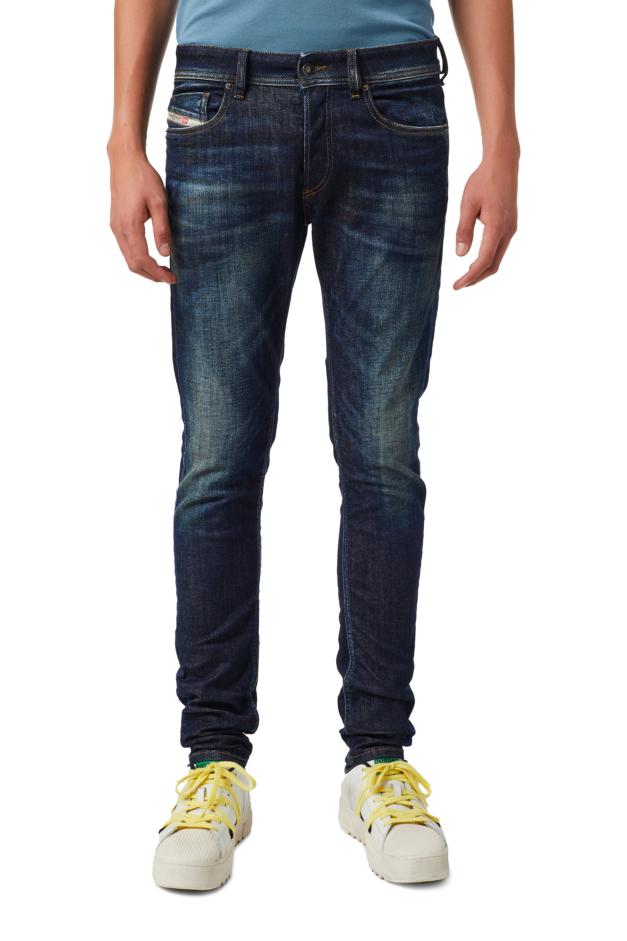 Sleenker 09B07, Blu Scuro - Jeans