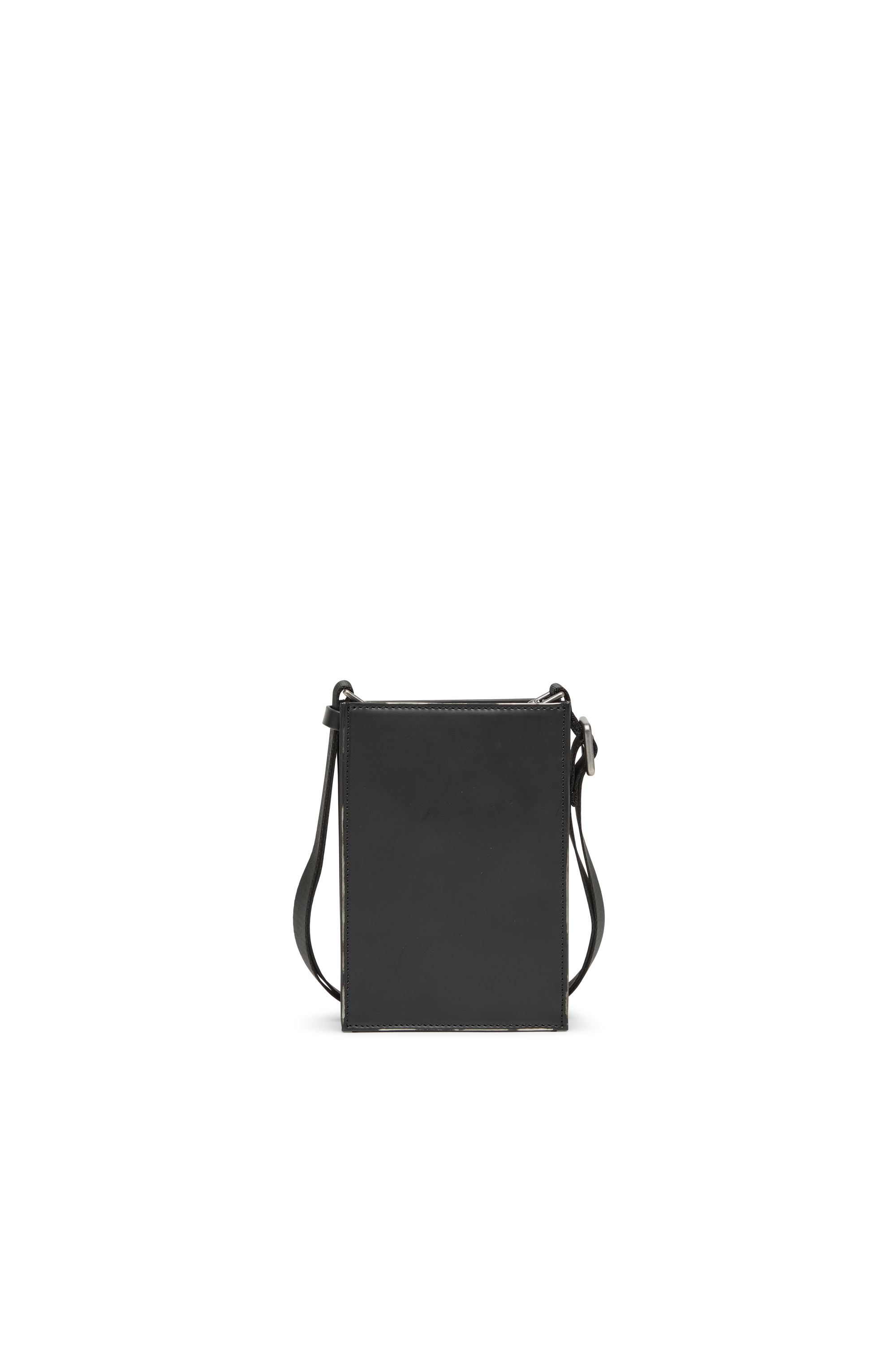 Diesel - DSL 3D MINI CROSSBODY X, Dsl 3D - Borsa con logo in rilevo Unisex in Nero - 2
