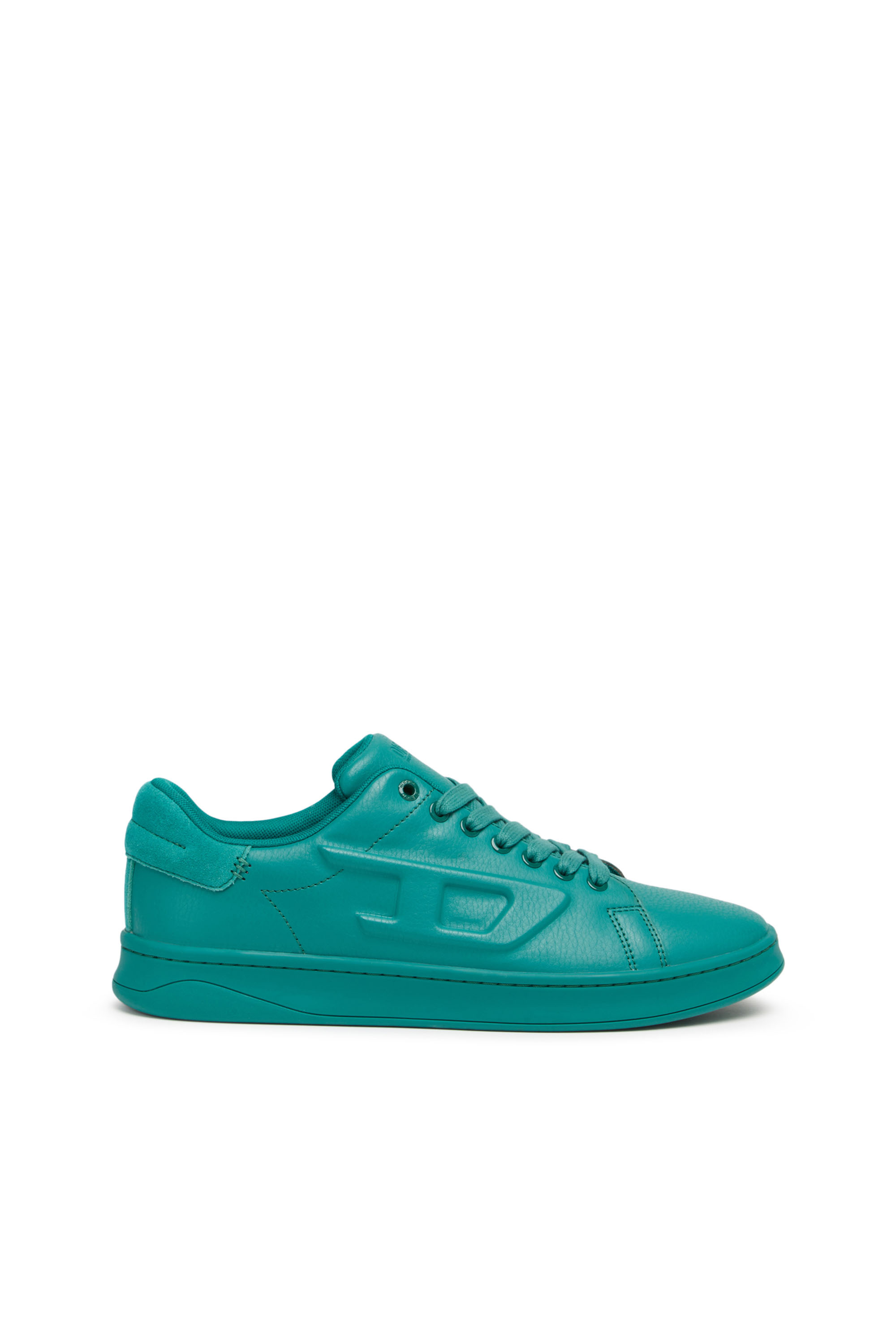 Diesel - S-ATHENE LOW, S-Athene Low-Sneaker con logo D a rilievo Uomo in Verde - 1