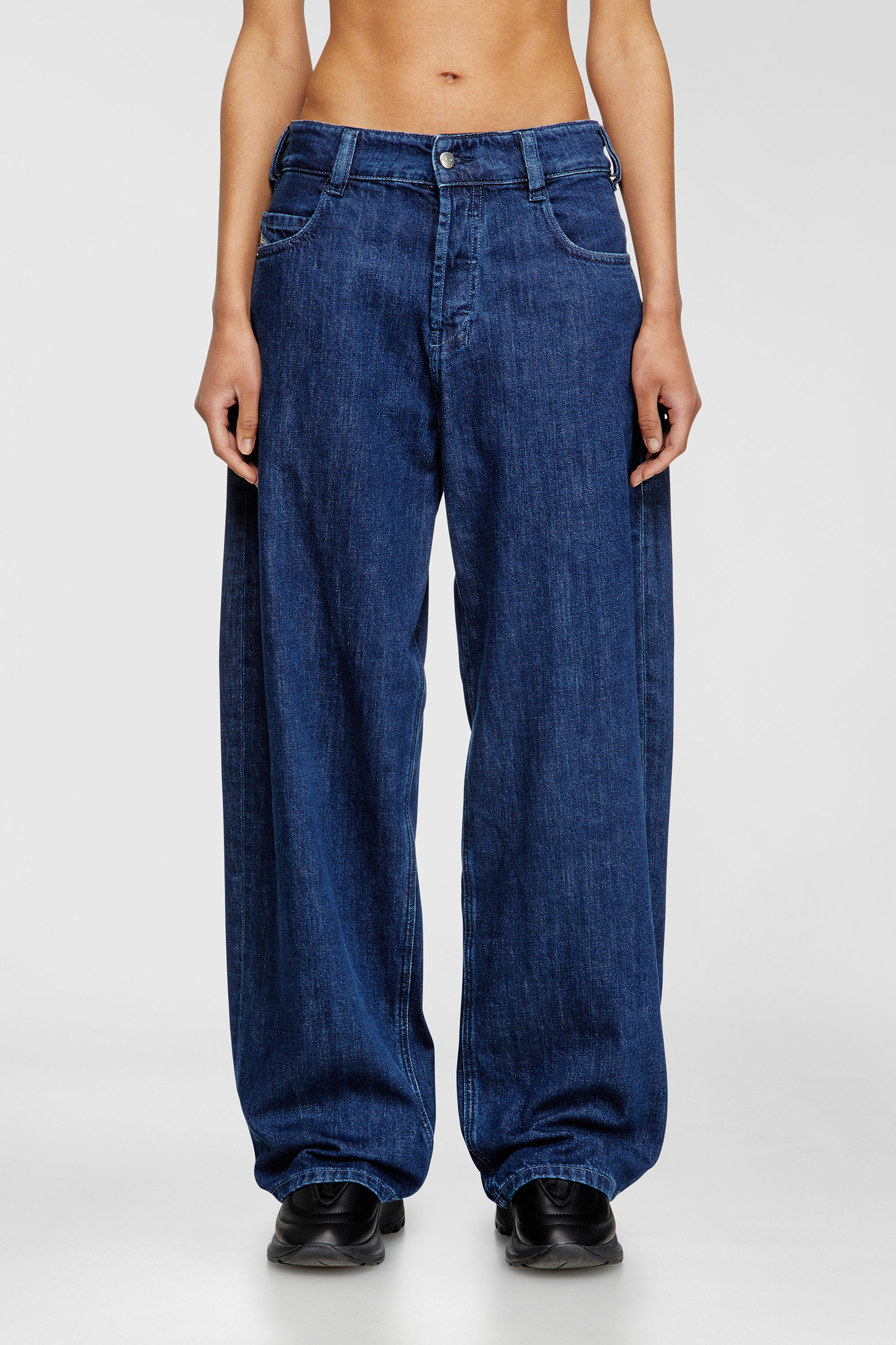 Diesel - Relaxed Jeans 1997 D-Enim-M 0DBDX Unisex, Blu Scuro - Image 2