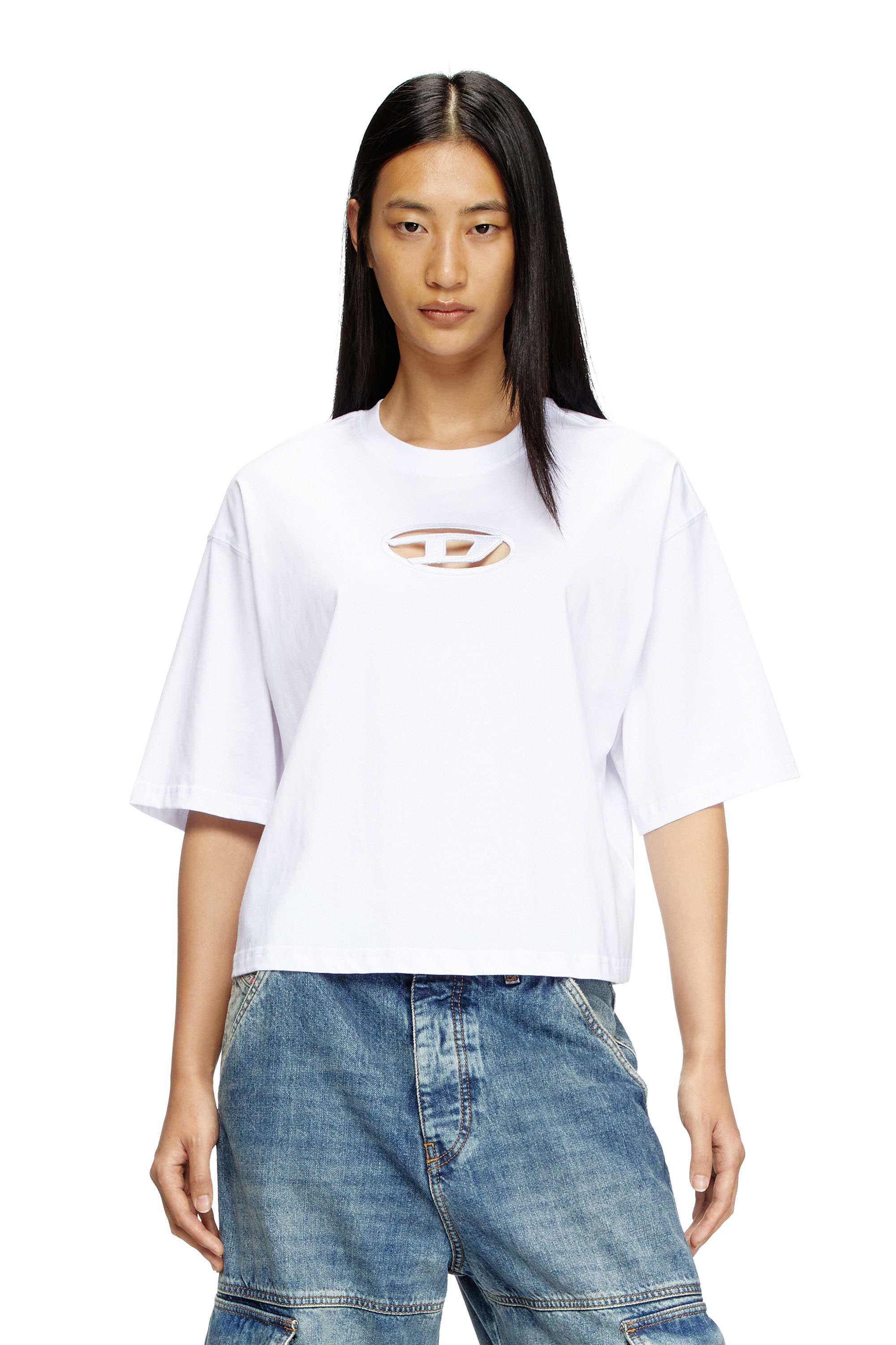 Diesel - T-ROWY-OD, Bianco - Image 1