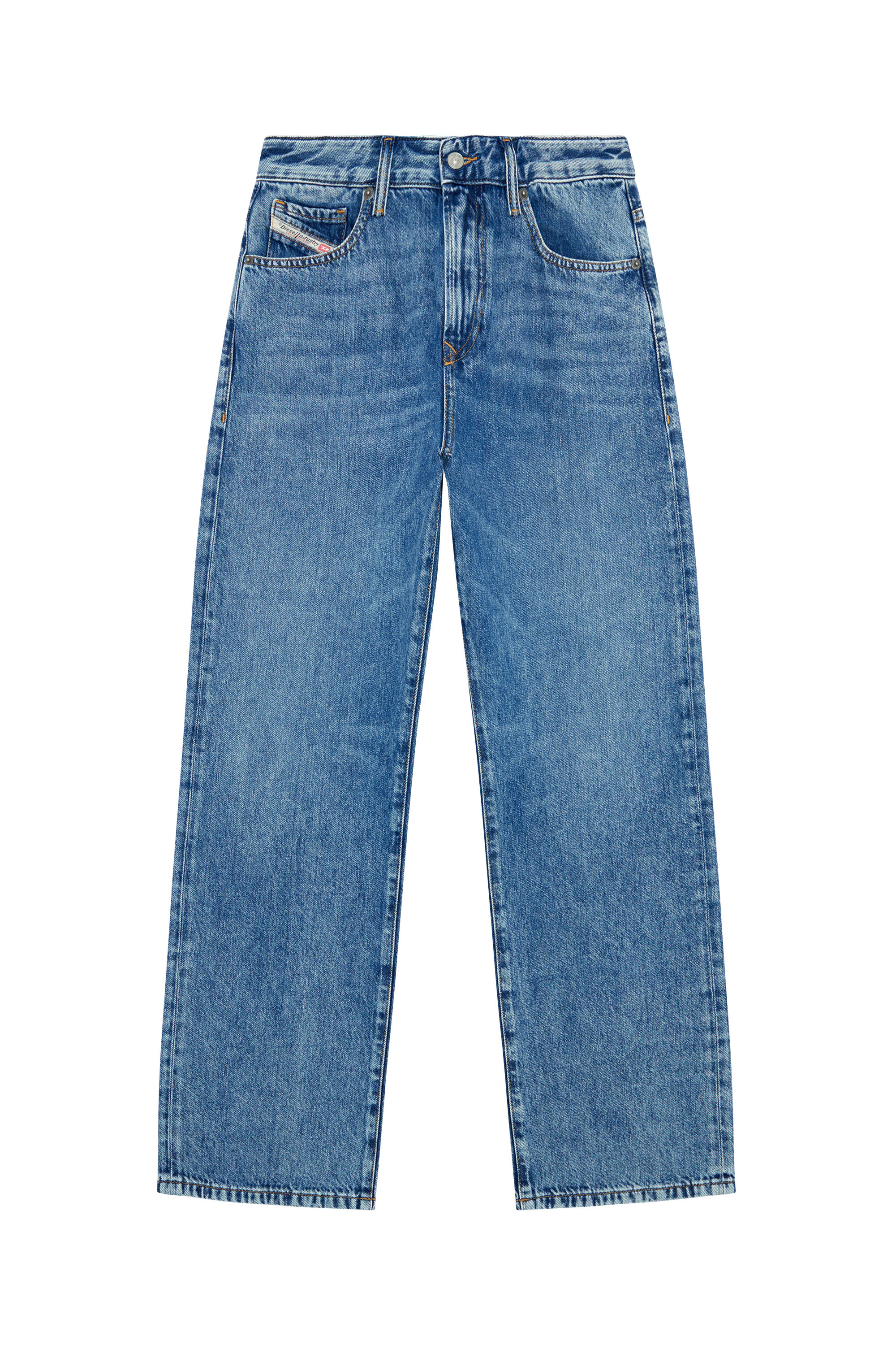 Diesel - Straight Jeans 1999 D-Reggy 09H96, Blu medio - Image 5