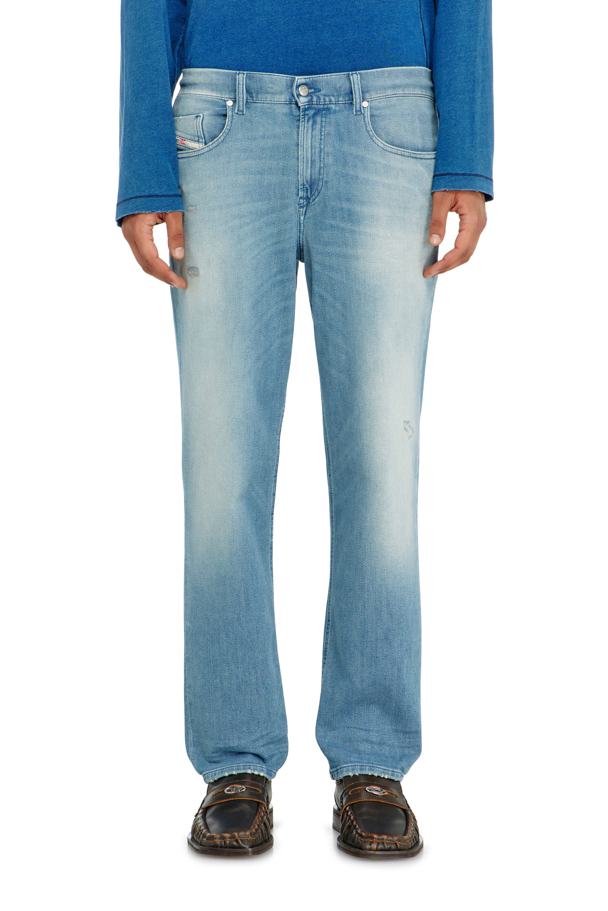 Diesel - Regular 2090 D-Veekley Joggjeans&reg; 09Q21 Uomo, Blu Chiaro - Image 2
