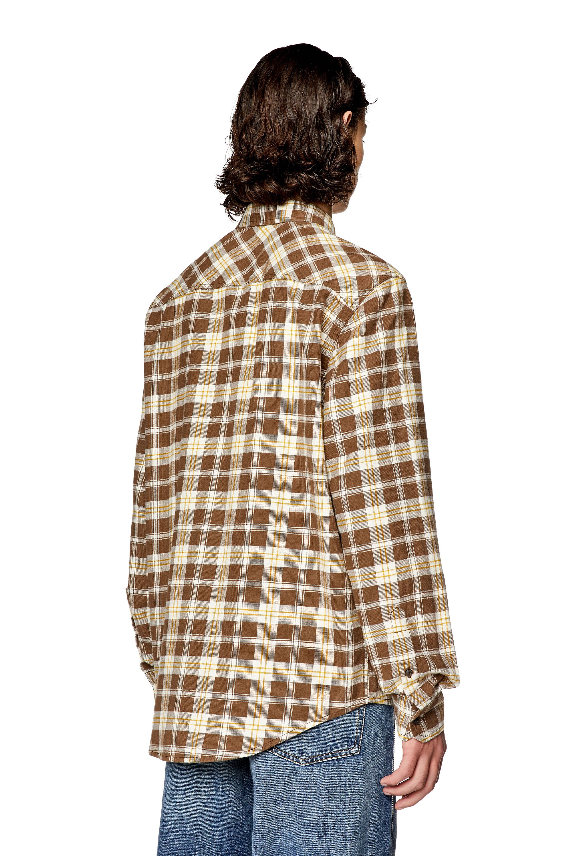 Diesel - S-UMBE-CHECK-NW, Marrone/Beige - Image 4