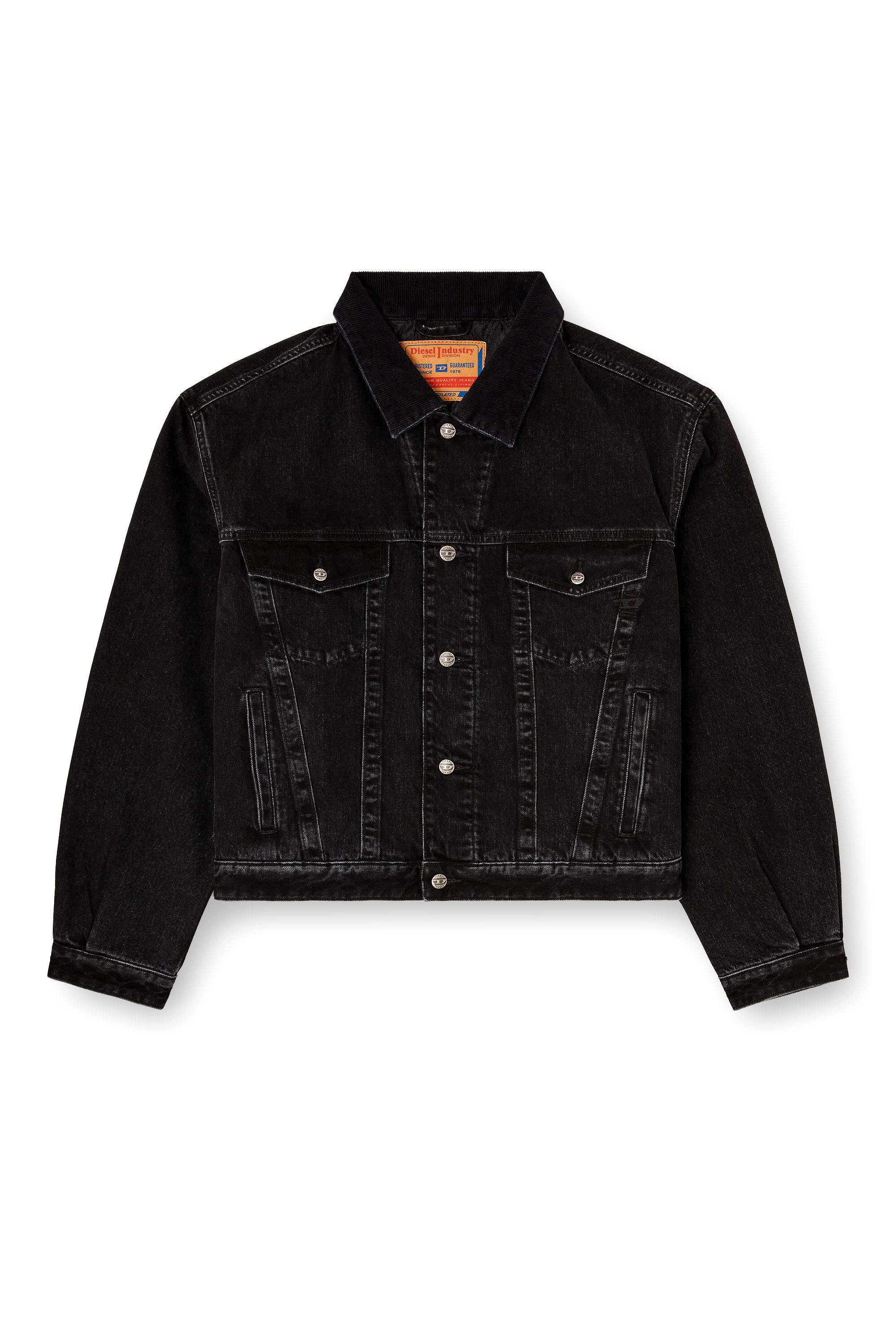 Diesel - D-RANGER-T, Giacca trucker imbottita in denim Unisex in ToBeDefined - 2