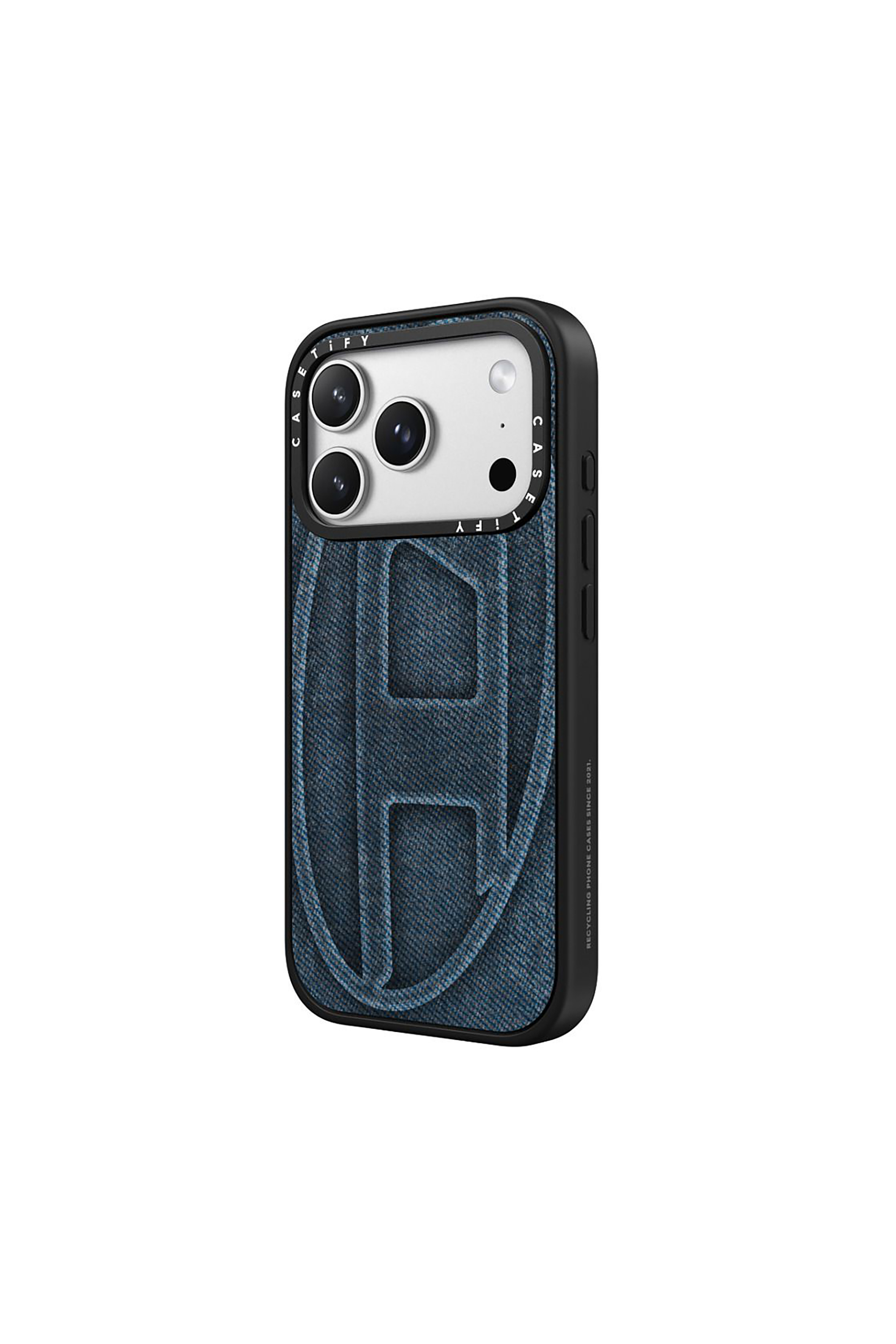 Diesel - 60579 MOULDED CASE, Custodia Oval D impact per iPhone 17 Pro Max Unisex in Blu - 2