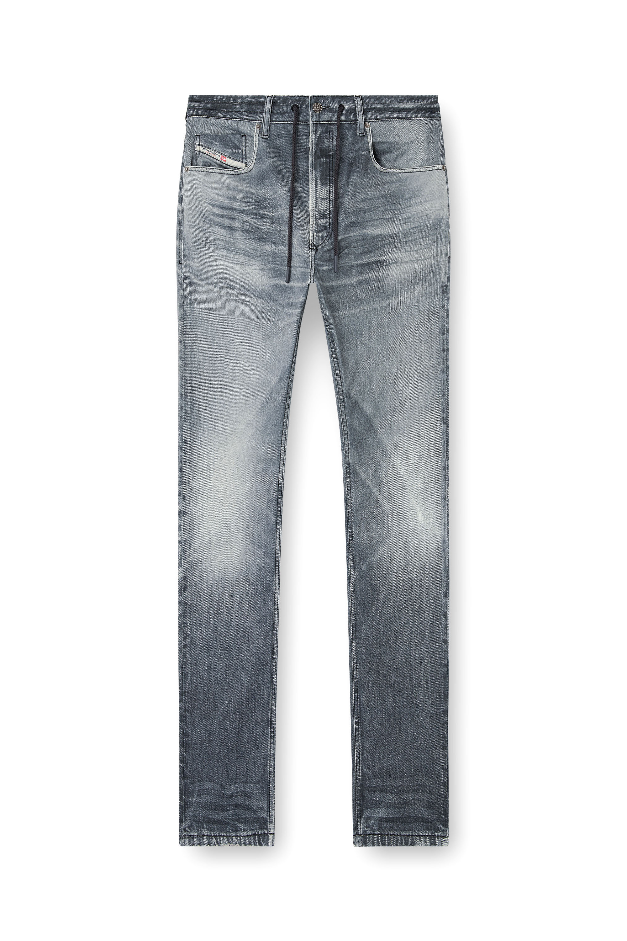 Diesel - Regular 2030 D-Krooley Joggjeans® 068PC Uomo, Blu Chiaro - Image 3