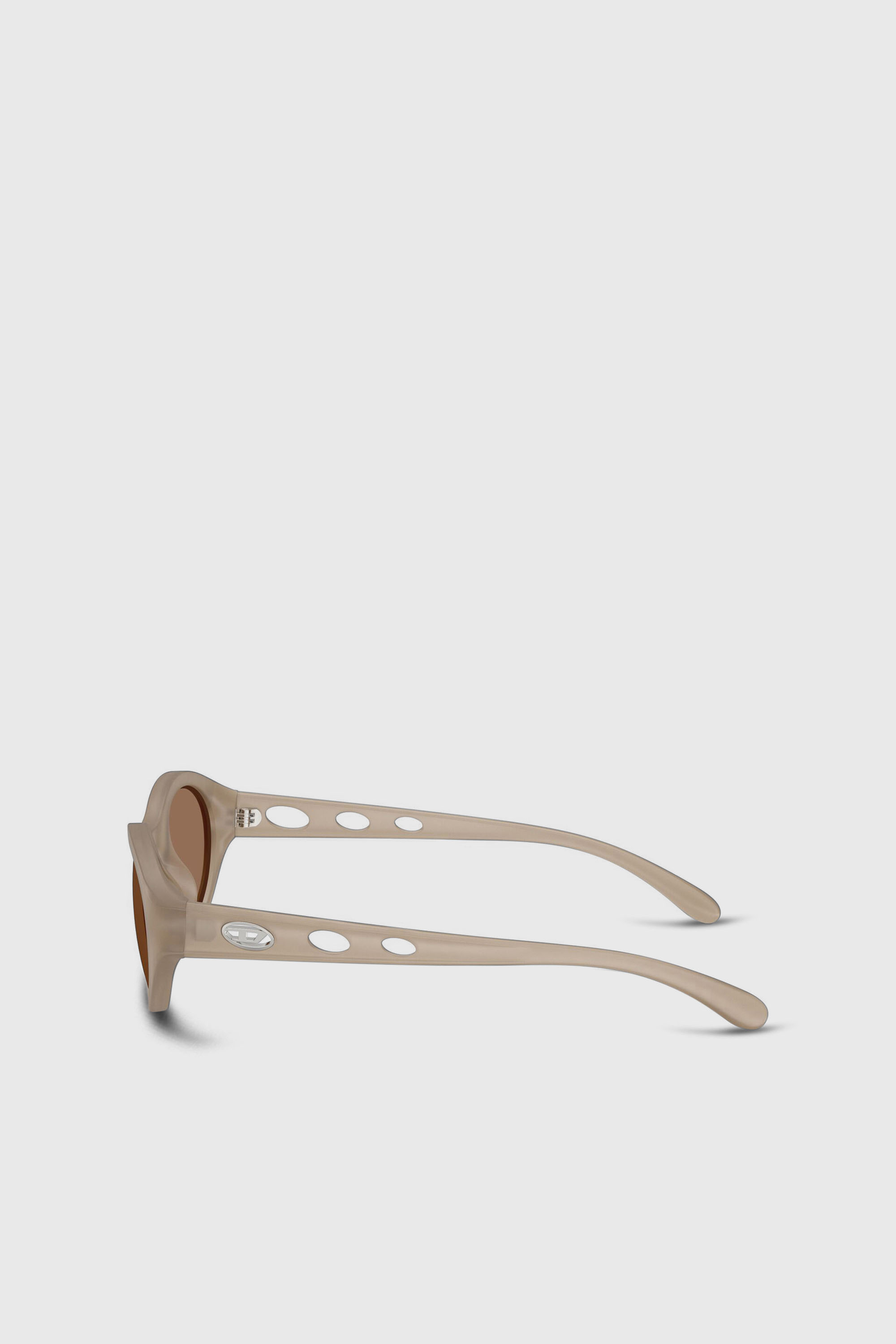 Diesel - 0DL3005U, Occhiali da sole ovali Unisex in Beige - 2