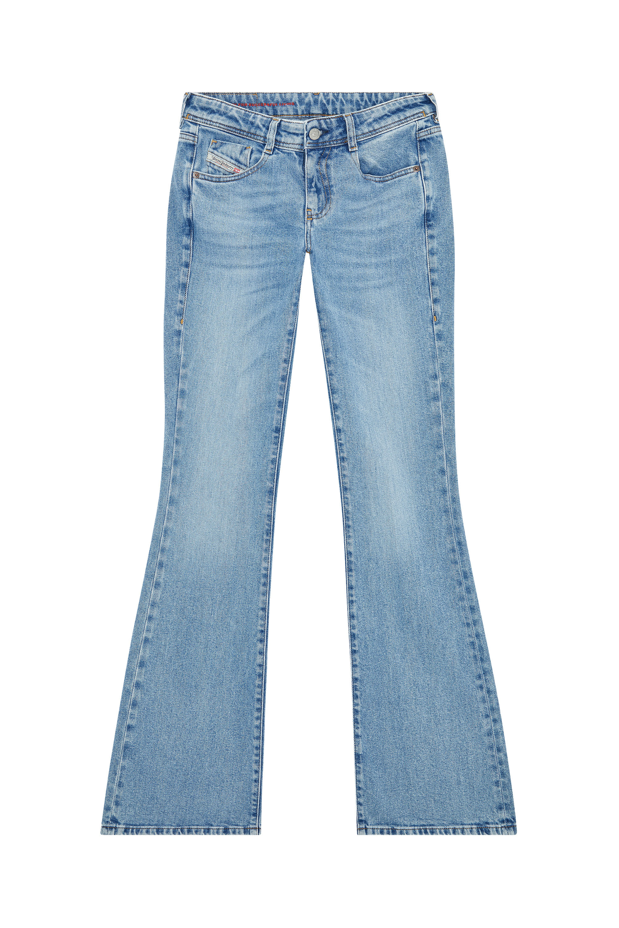 Diesel - 1969 D-Ebbey 9B92L Bootcut and Flare Jeans, Blu Chiaro - Image 5