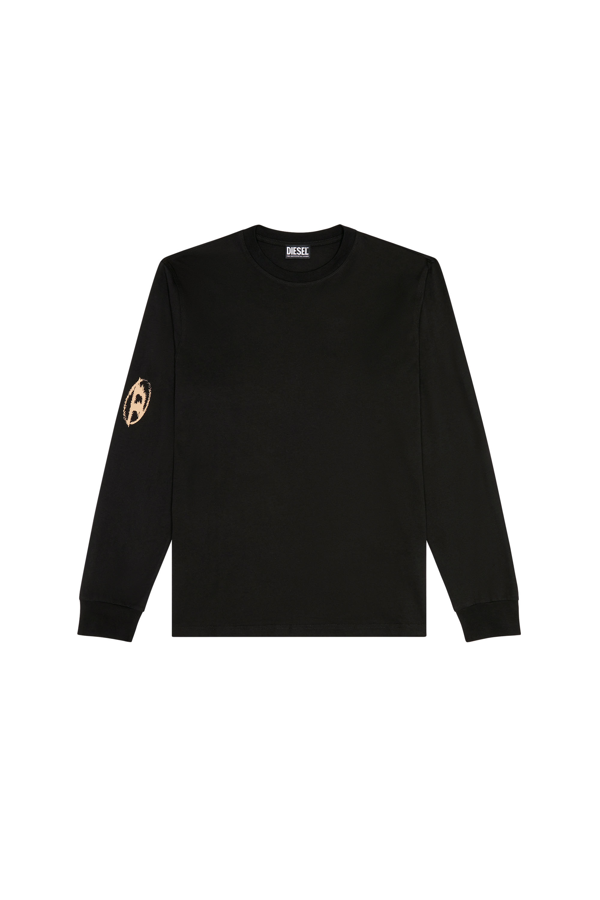 Diesel - T-JUST-LS-G3, Nero - Image 3
