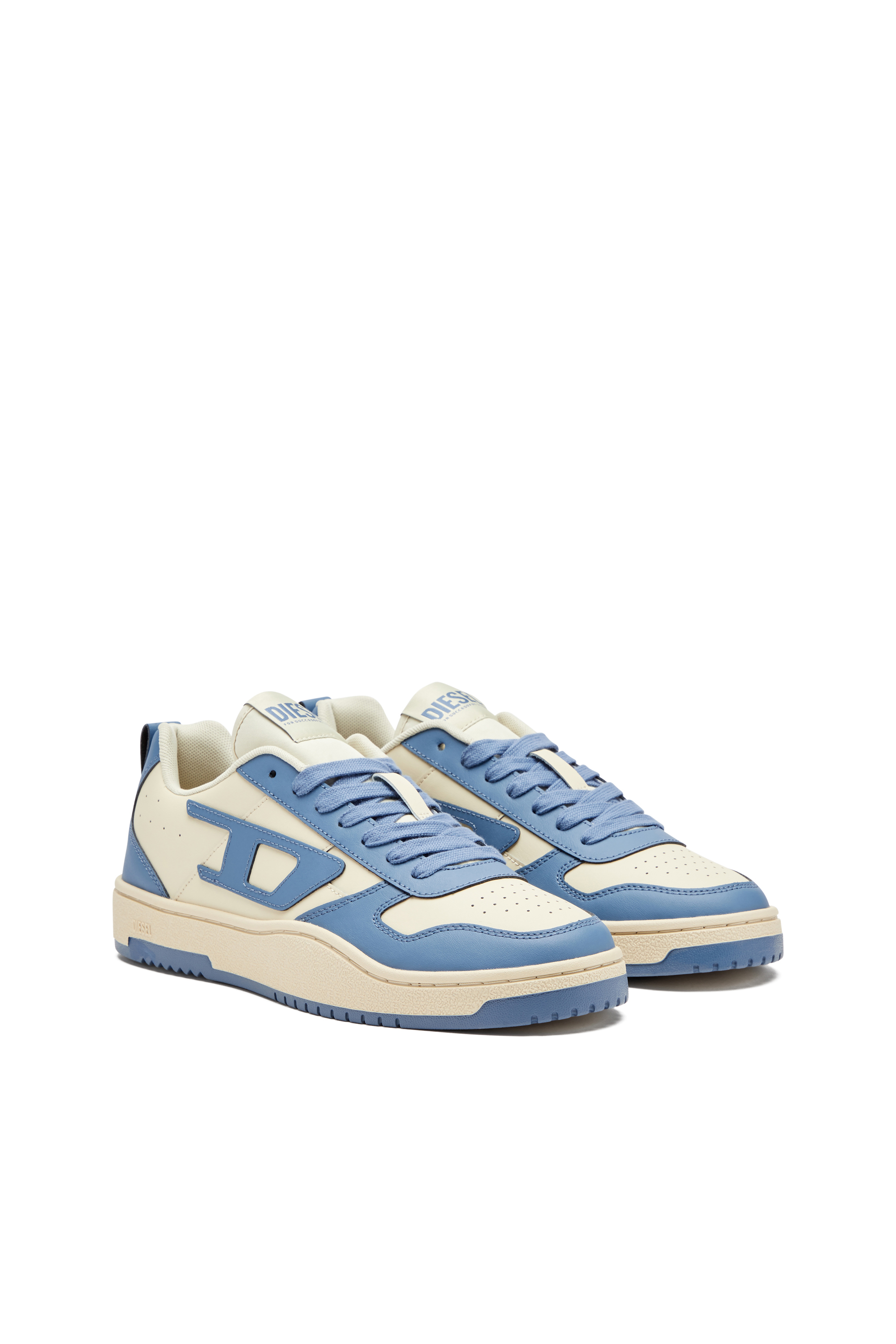 Diesel - S-UKIYO V2 LOW, S-Ukiyo Low-Sneaker low-top in pelle e nylon Uomo in Multicolor - 2