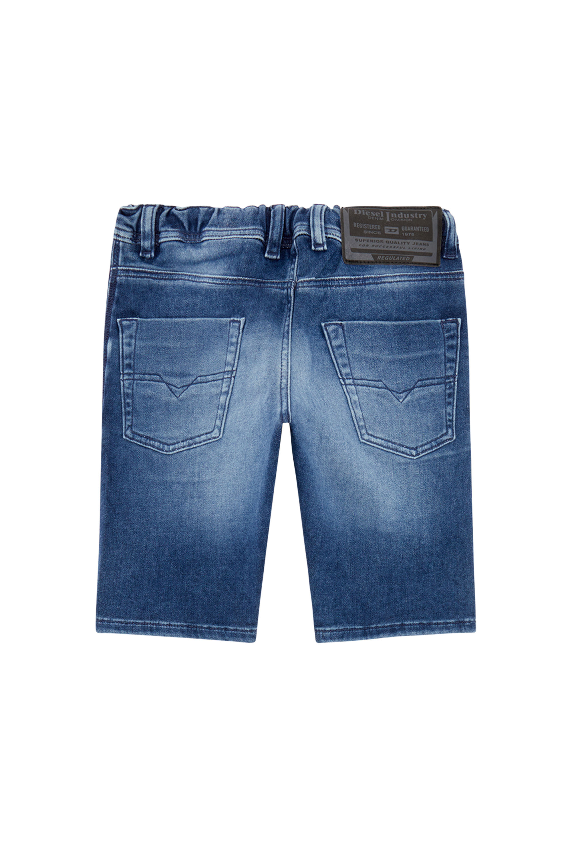 Diesel - KROOLEY-NE-J SH JJJ, Shorts Krooley in tessuto JoggJeans Uomo in Blu - 2