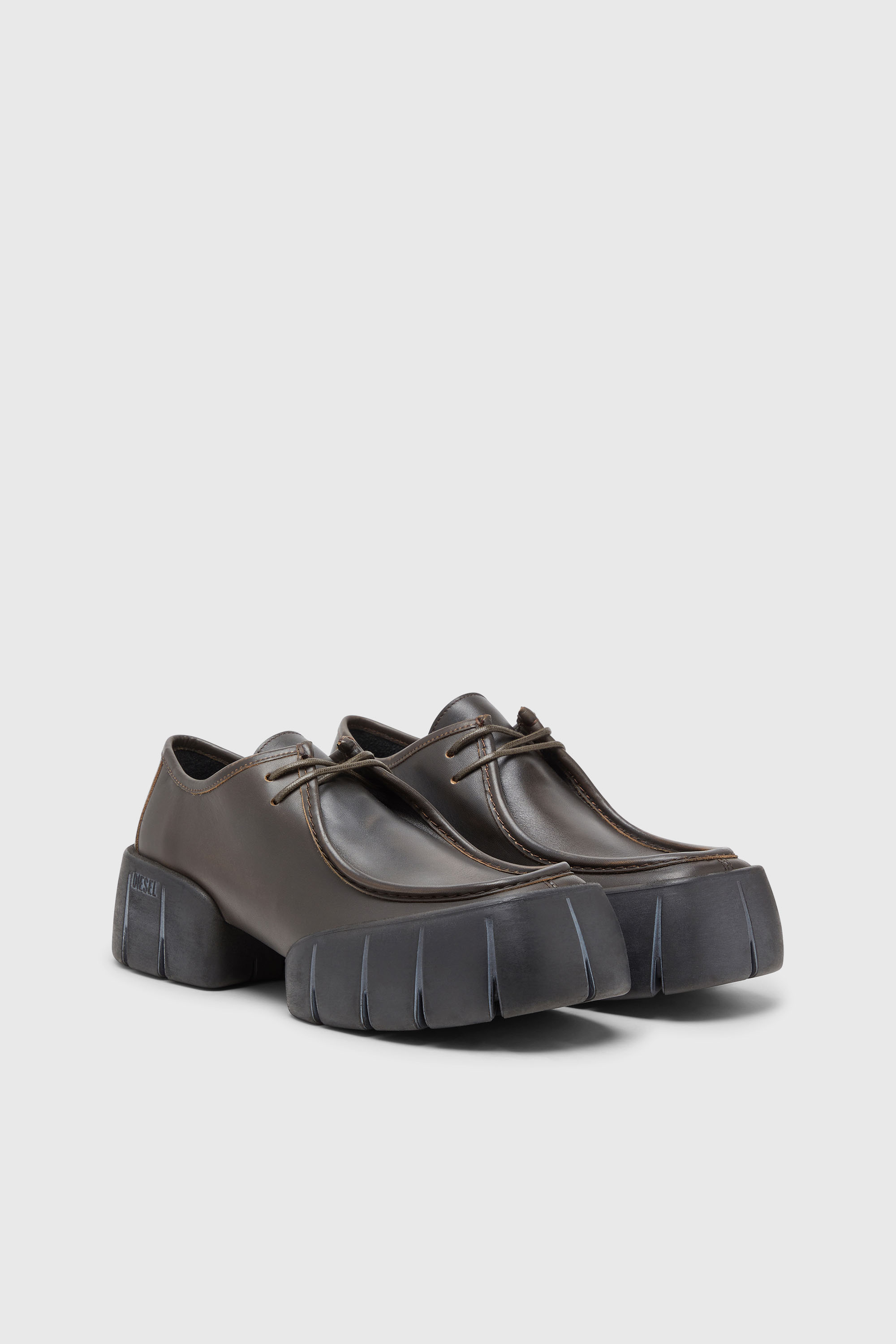 Diesel - D-TEX WB, D-Tex-Scarpa mocassino in pelle spazzolata Uomo in Marrone - 2