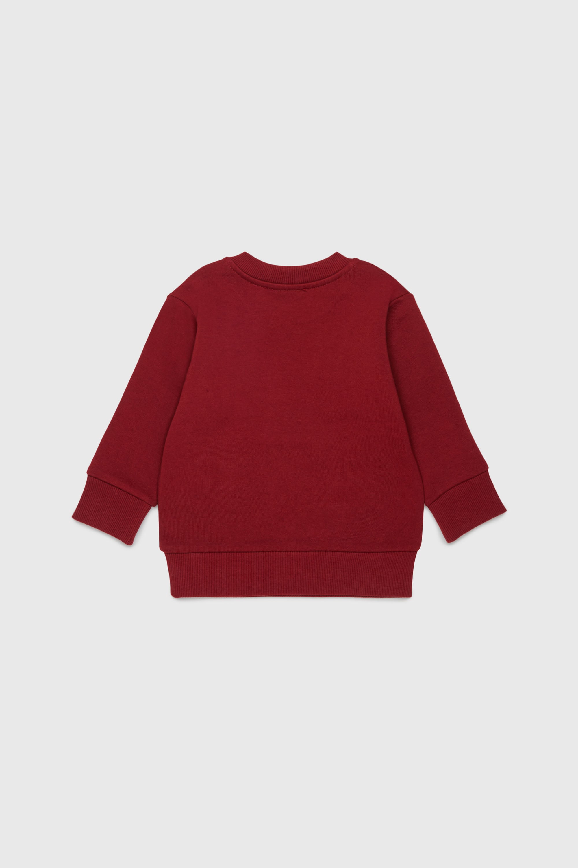 Diesel - SLODIMB, Felpa in cotone con stampa Diesel Industry Uomo in Rosso - 2