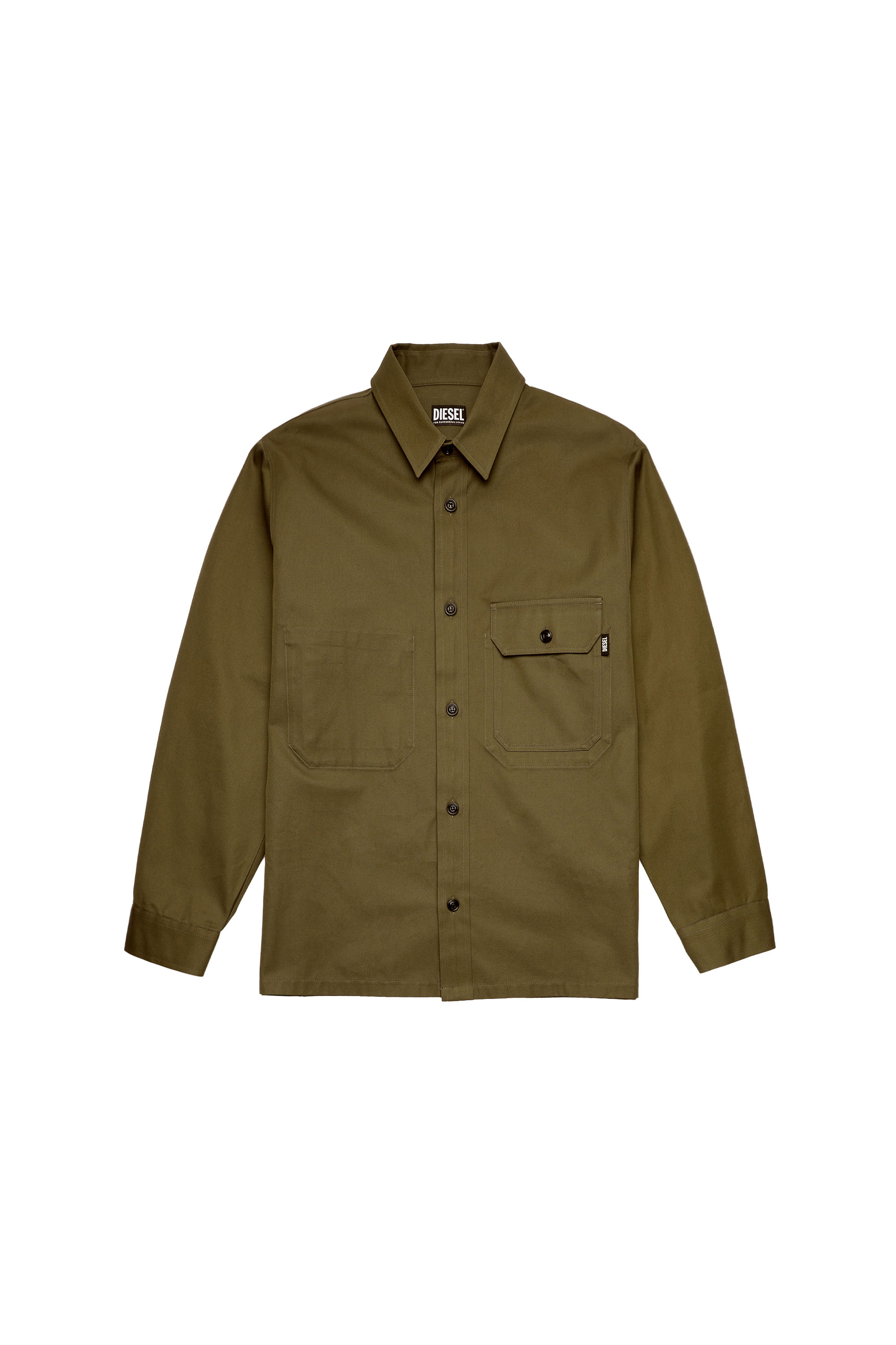 S-BUNNELL-A, Verde Militare - Camicie