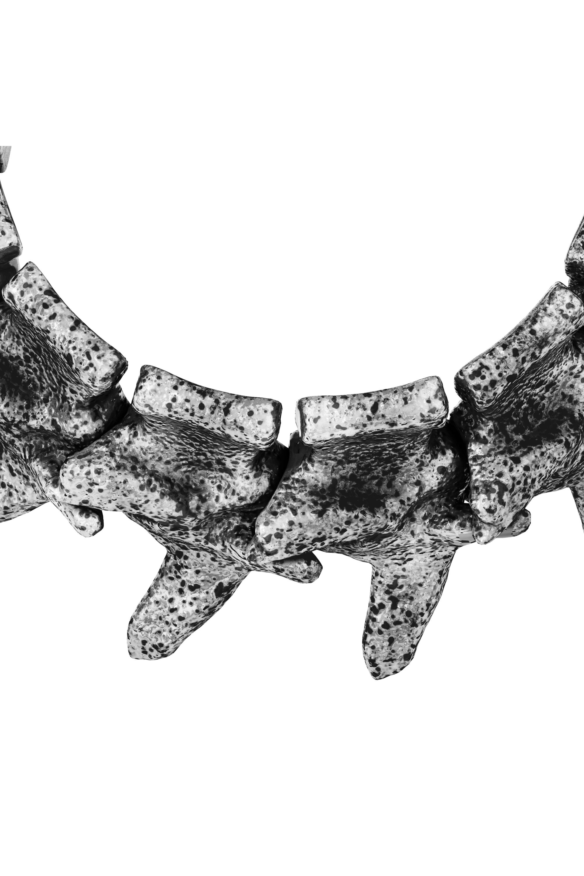 Diesel - DX1709040 JEWELLERY, Bracciale con componenti color argento Unisex in Grigio - 4