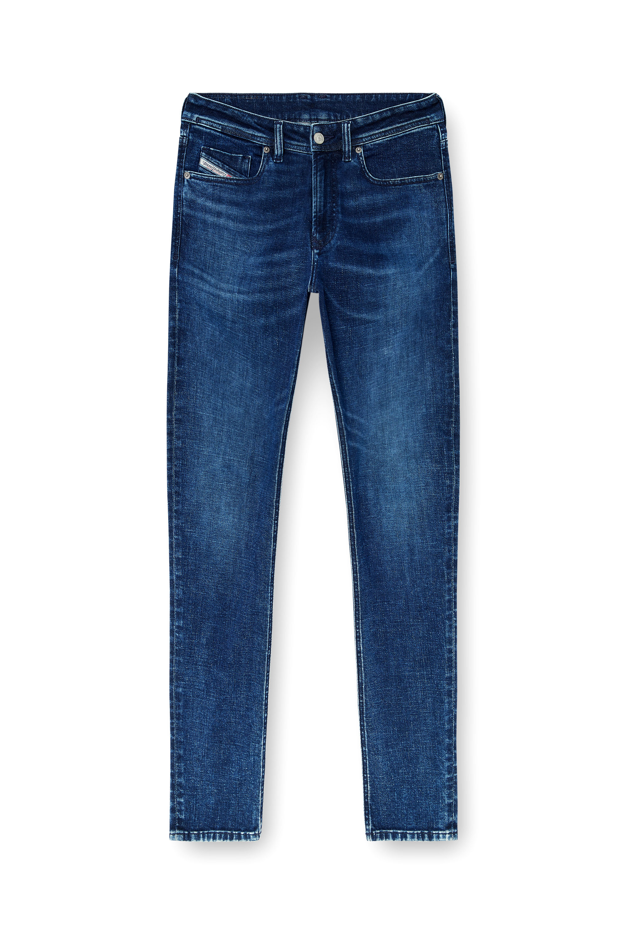 Diesel - Skinny Jeans 1979 Sleenker 0KBBD Uomo, Blu Scuro - Image 3