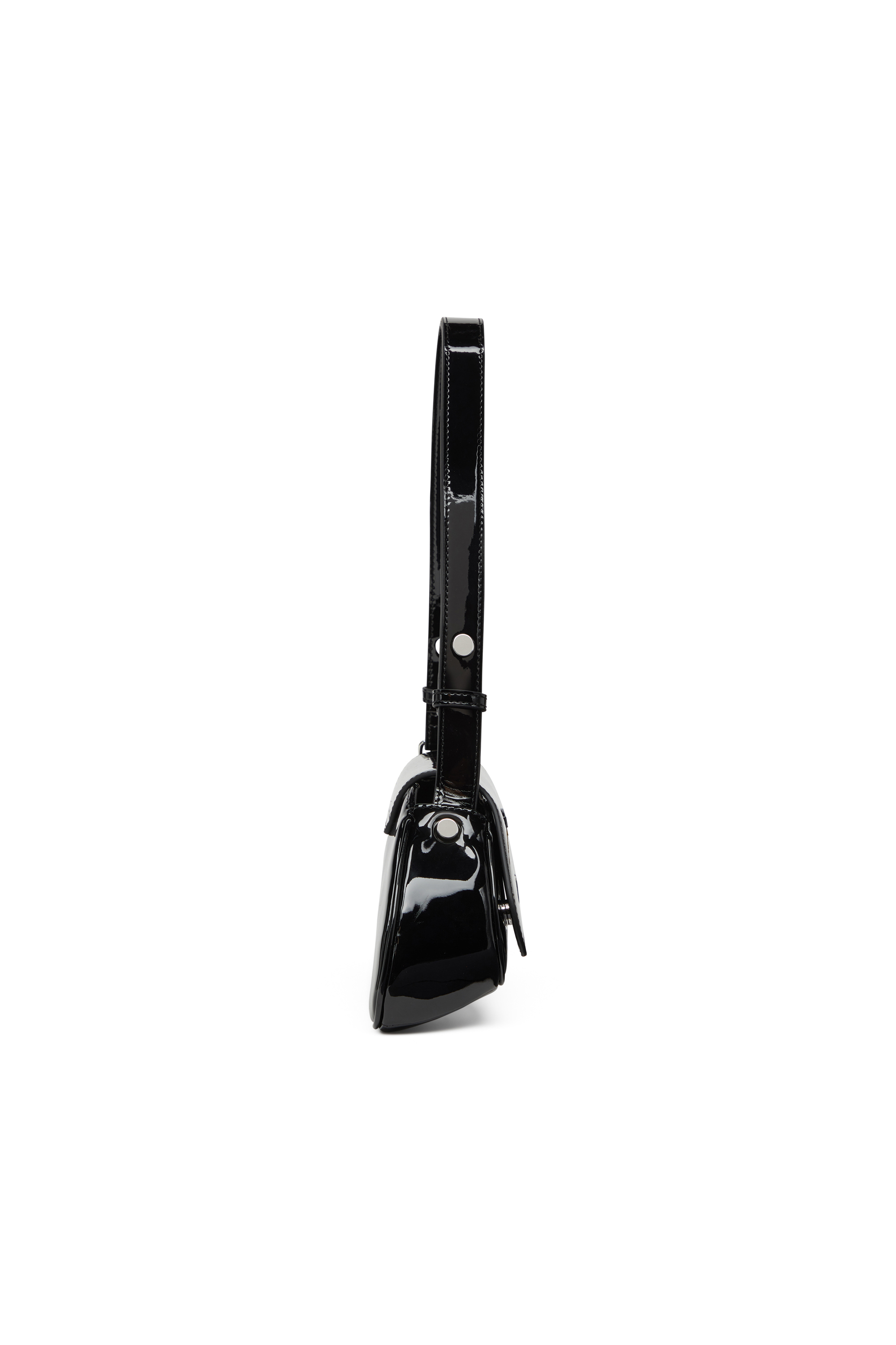 Diesel - PLAY CROSSBODY, Play-Crossbody in PU lucido Donna in Nero - 3