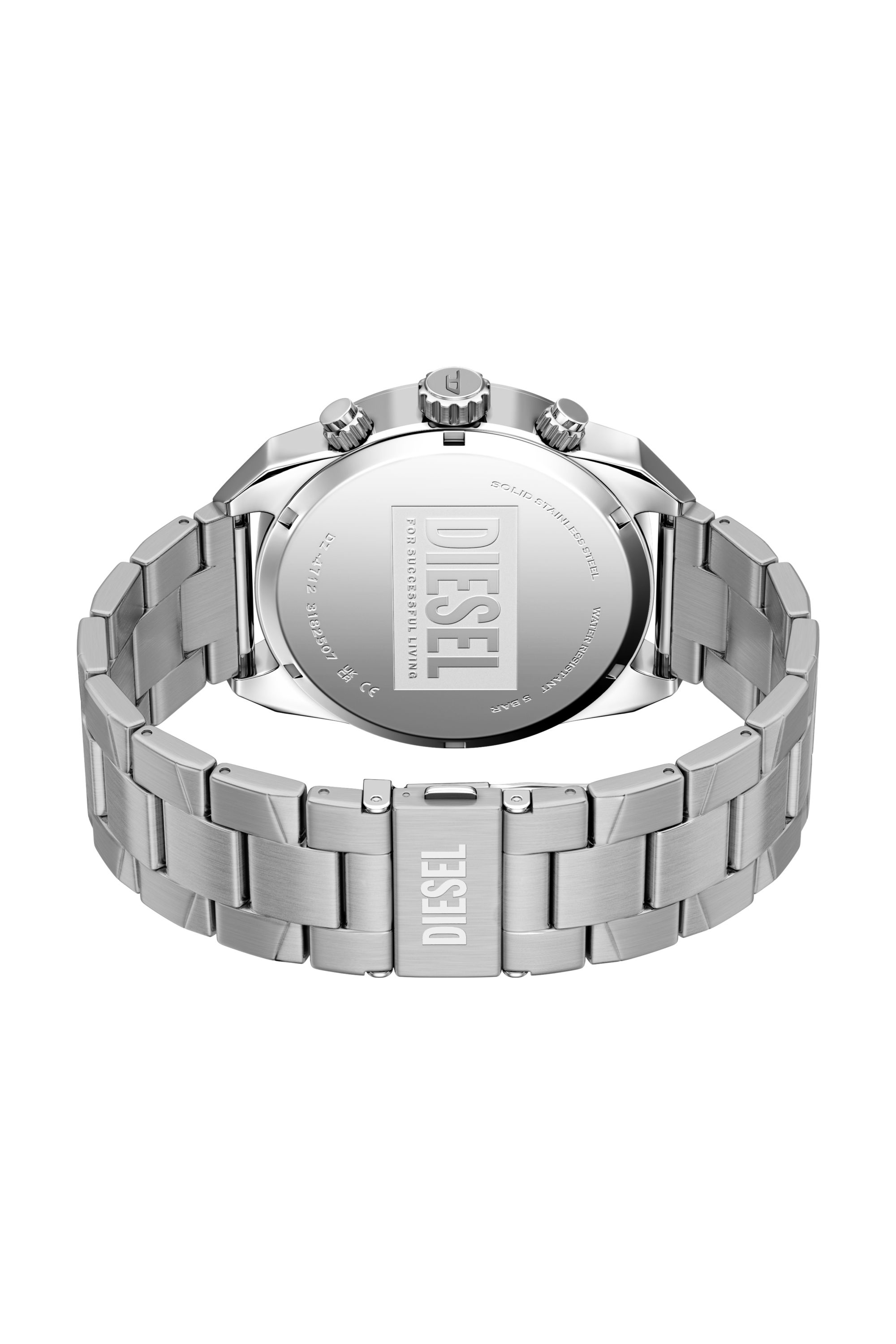 Diesel - DZ4712 WATCH, Orologio Spiked in acciaio inox con borchie Uomo in Argento - 5