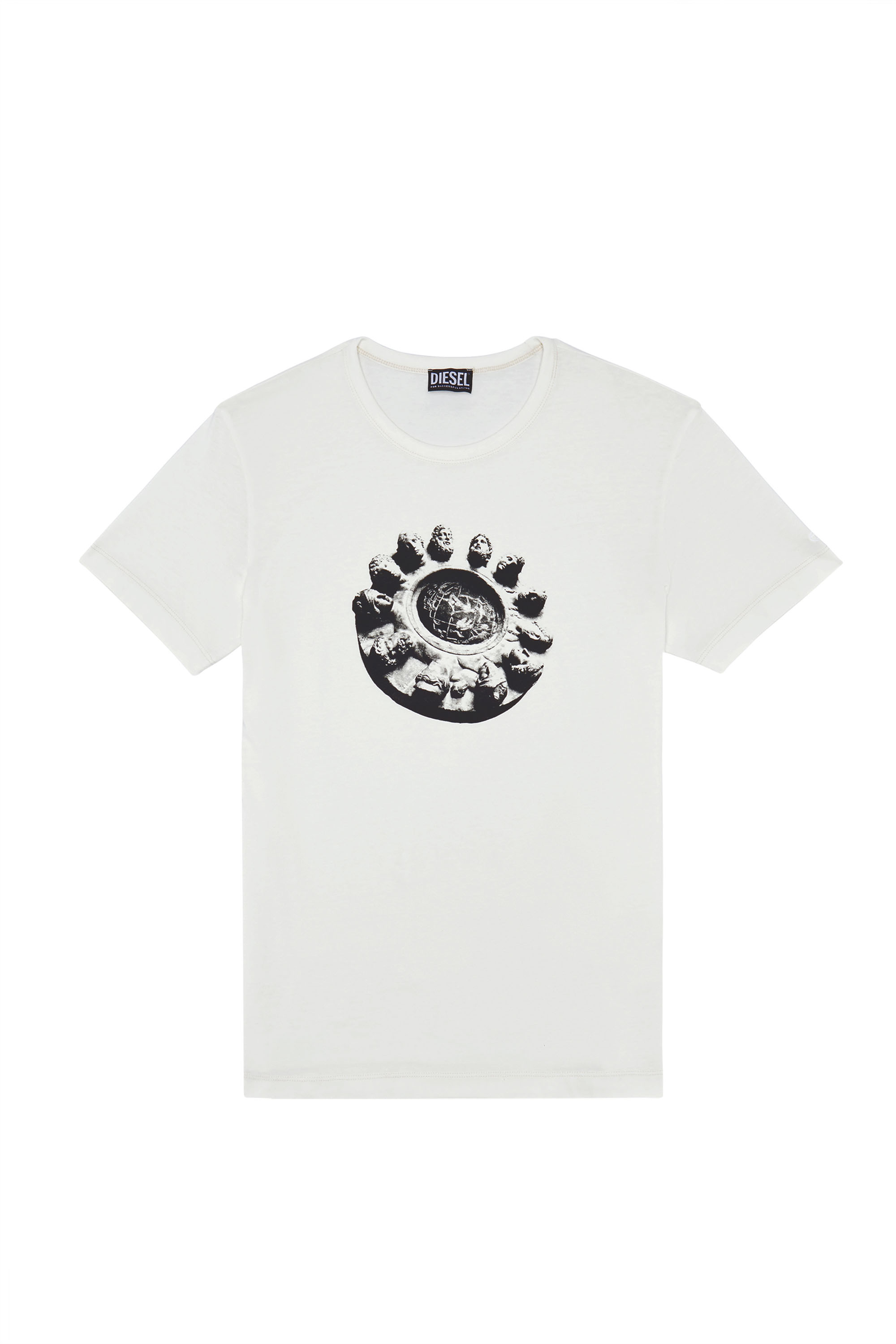 T-DIEGOR-C1, Bianco - T-Shirts