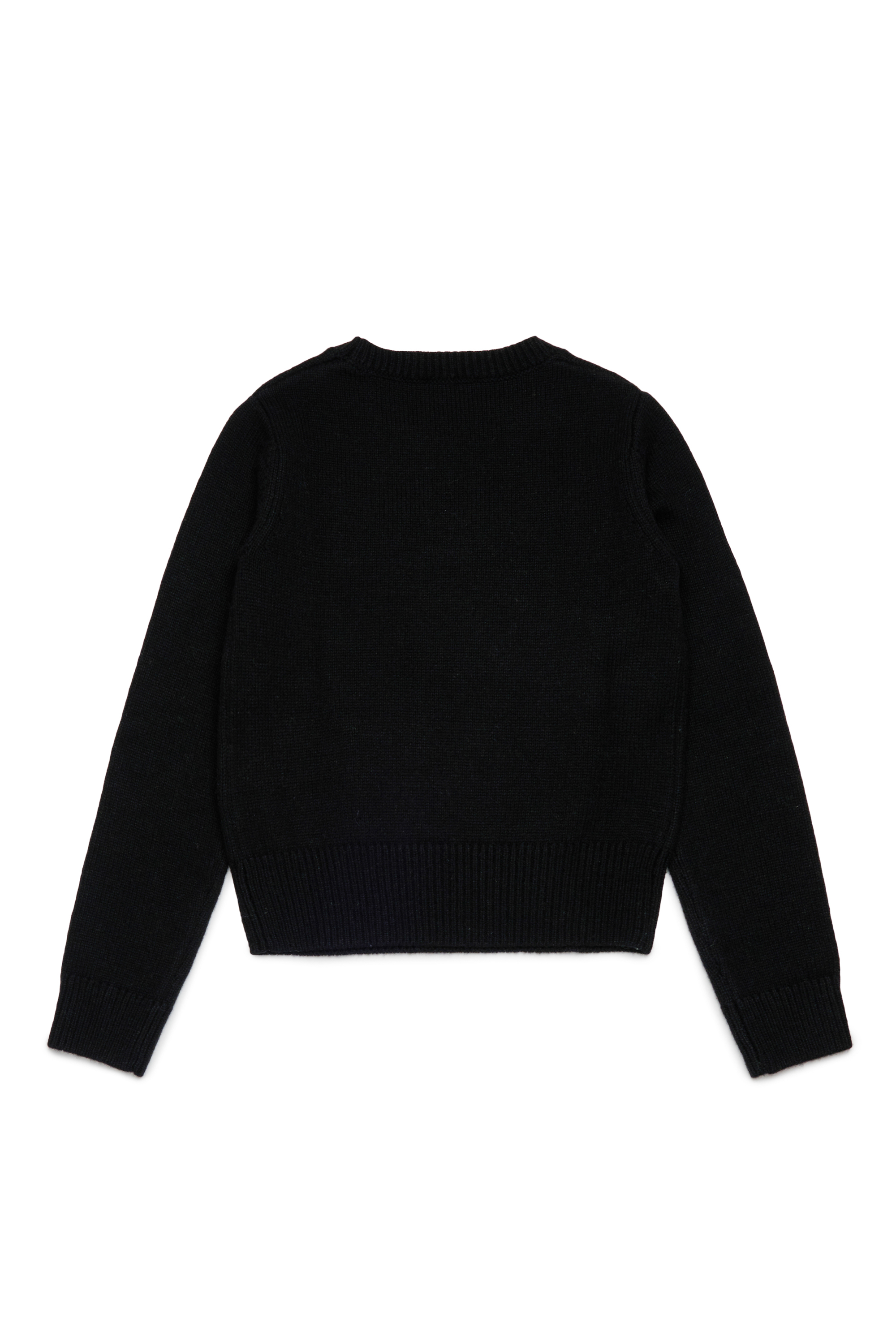 Diesel - KLESSY, Maglione misto lana con logo Donna in Nero - 2