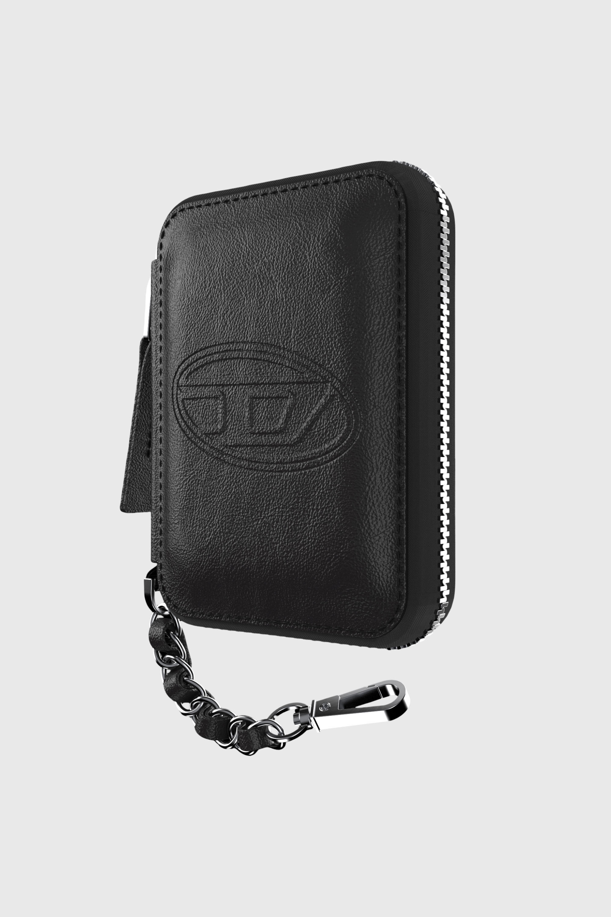 Diesel - 60667 UNIVERSAL POUCH, Pochette MagSafe Oval D Unisex in Nero - 3