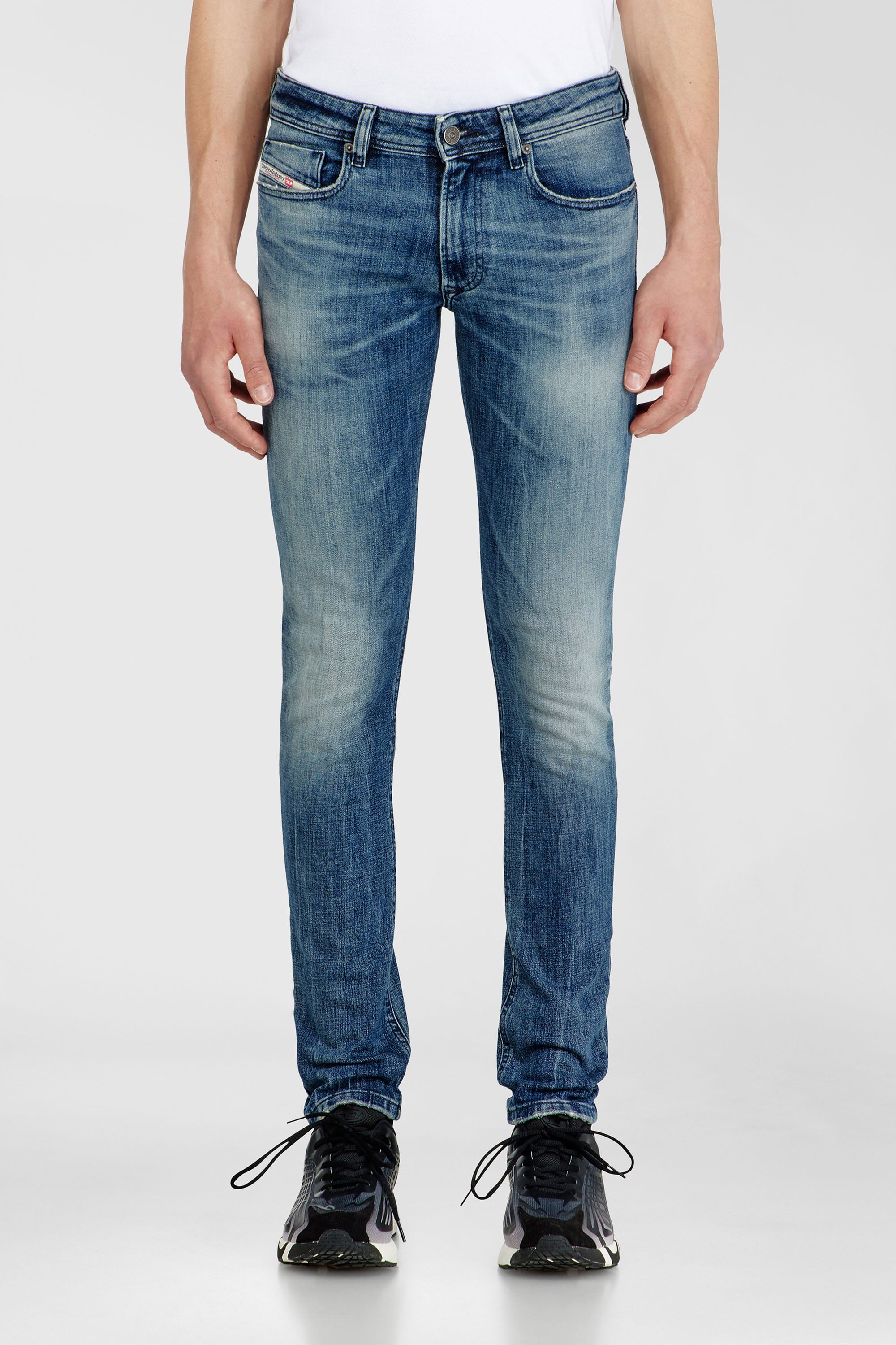 Diesel - Skinny Jeans 1979 Sleenker 0KBBE Uomo, Blu medio - Image 1