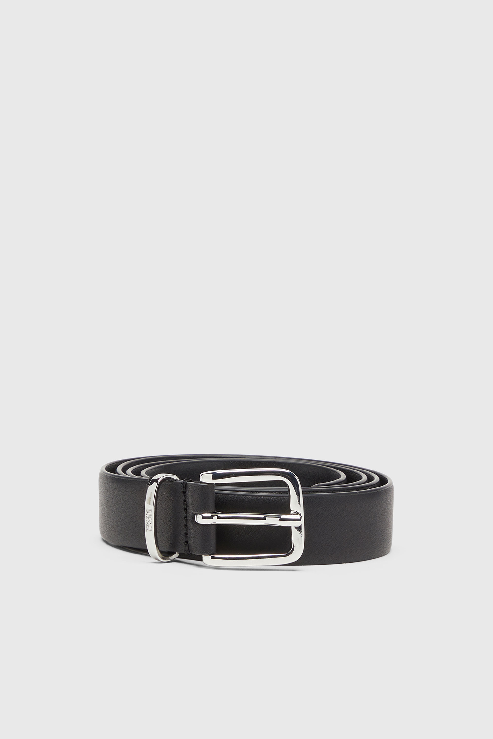 Diesel - B-BISCOTTO W KNOT 25, Cintura 2.5 cm in pelle Donna in Nero - 1