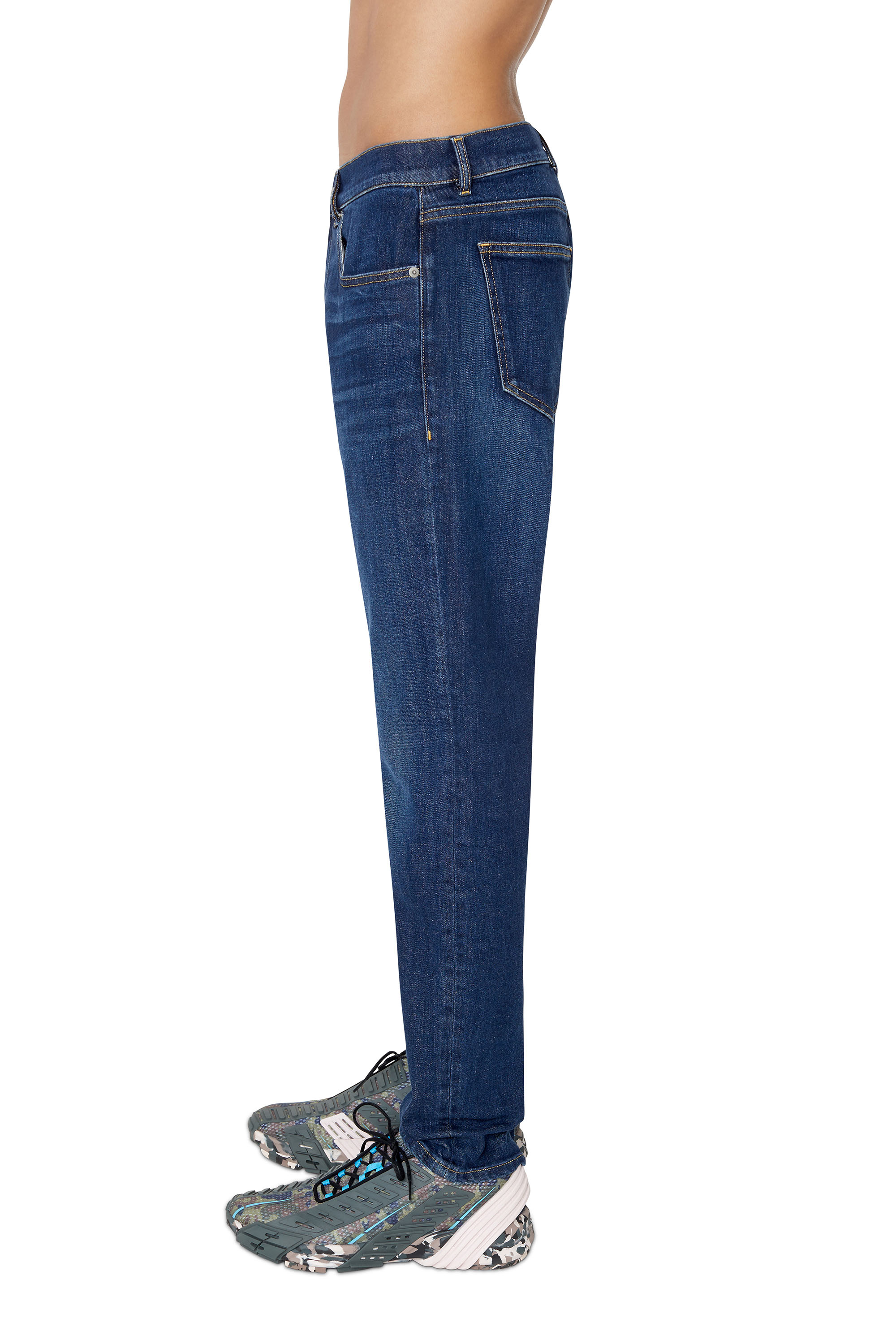 Diesel - Slim Jeans 2019 D-Strukt 09B90, Blu Scuro - Image 4