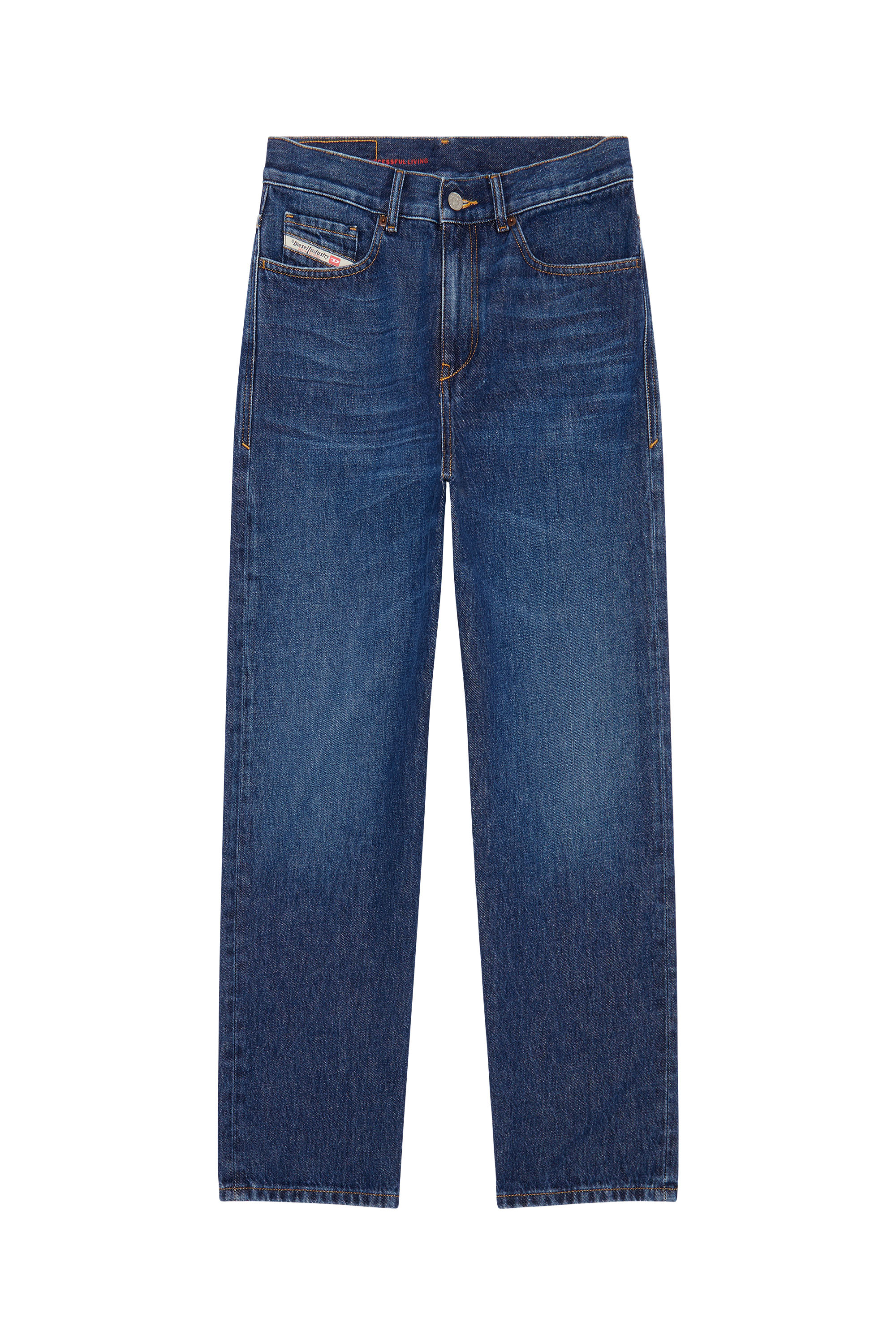 Diesel - Boyfriend Jeans 2016 D-Air 09C03, Boyfriend Jeans - 2016 D-Air Donna in Blu - 2