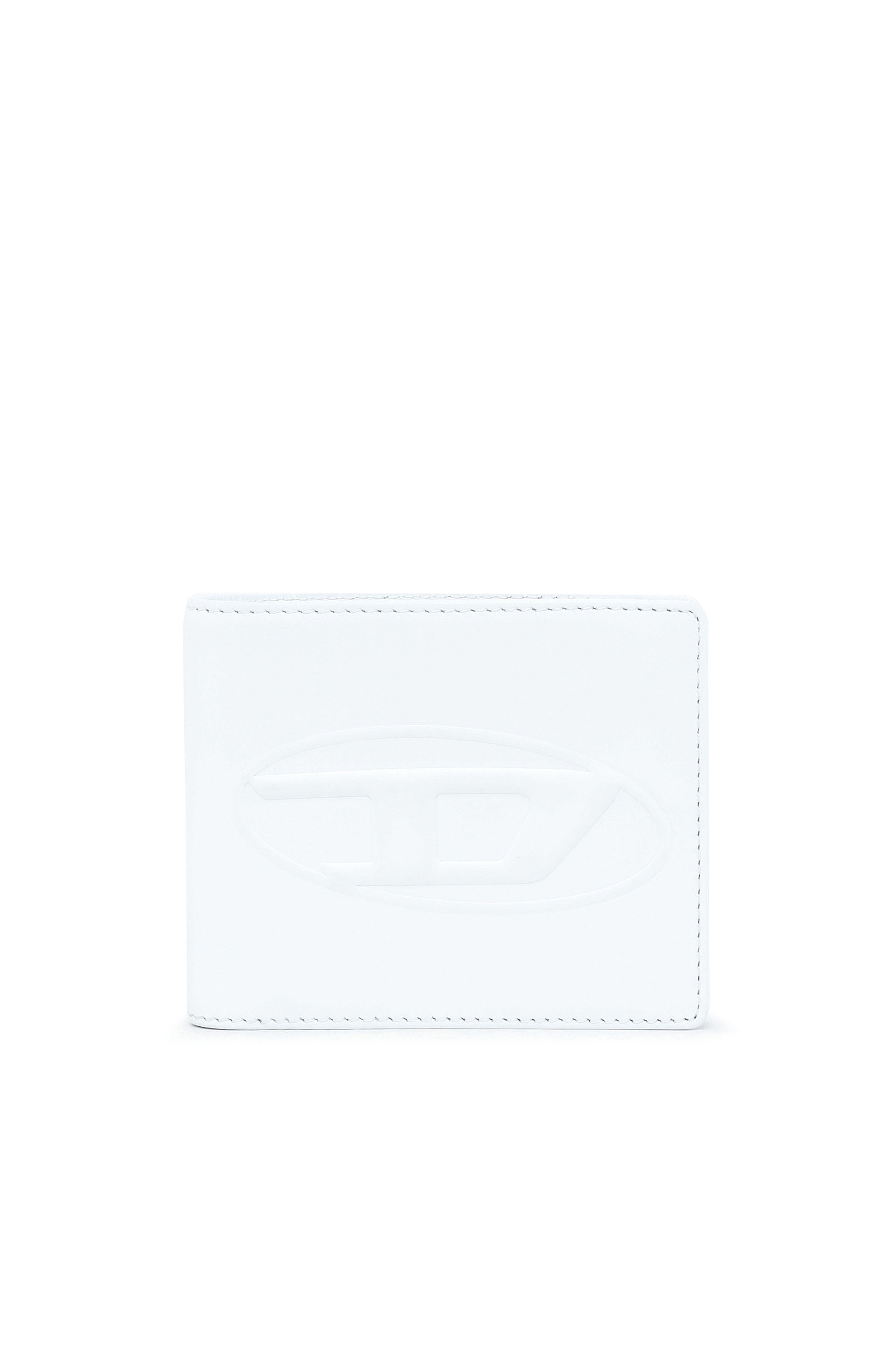 HIRESH S, Bianco - Portafogli Con Zip