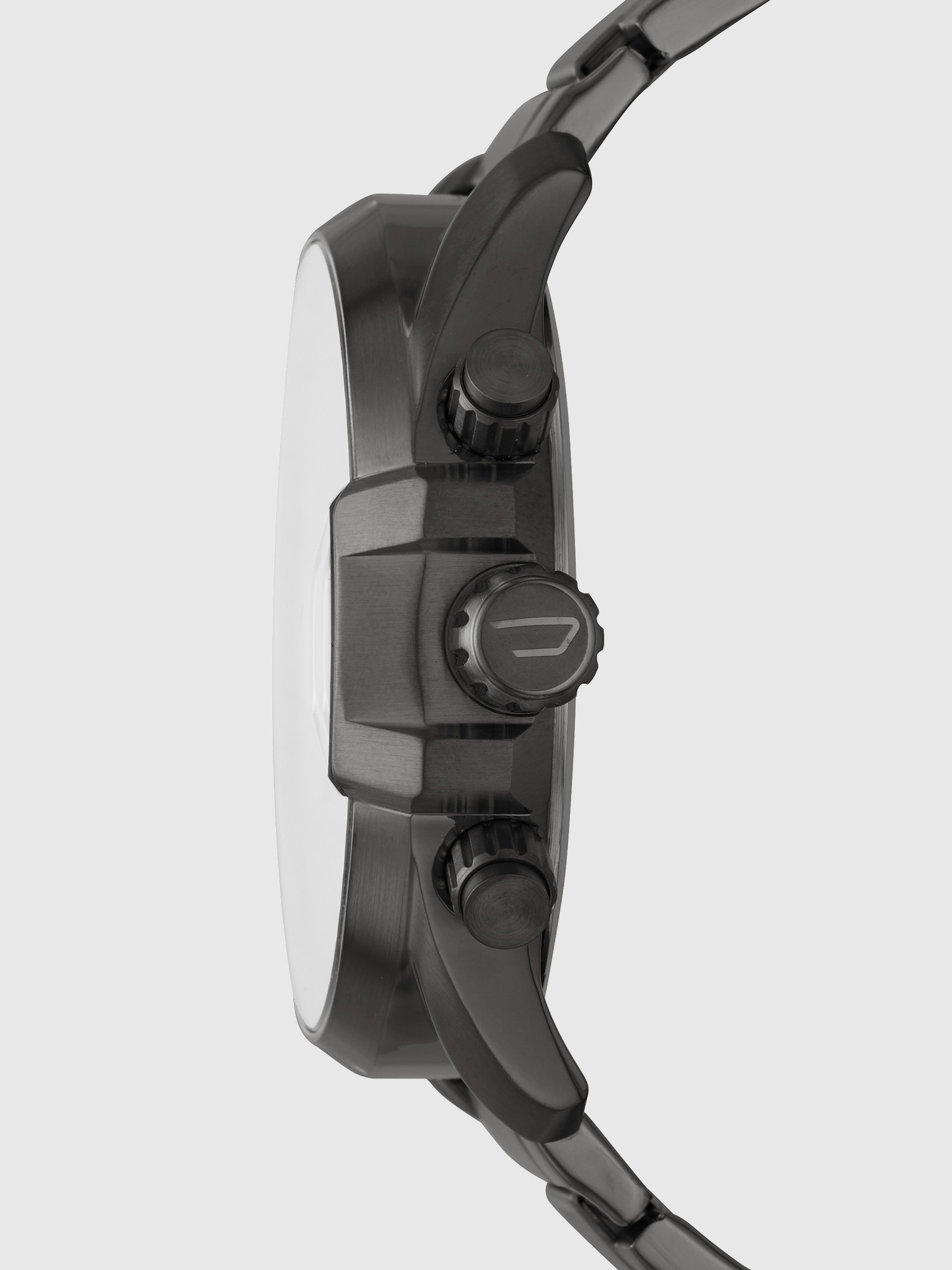 Diesel - DZ4484, Ms9 Chrono orologio grigio con cinturino a bracciale monocomponente, 47 mm Uomo in Grigio - 2