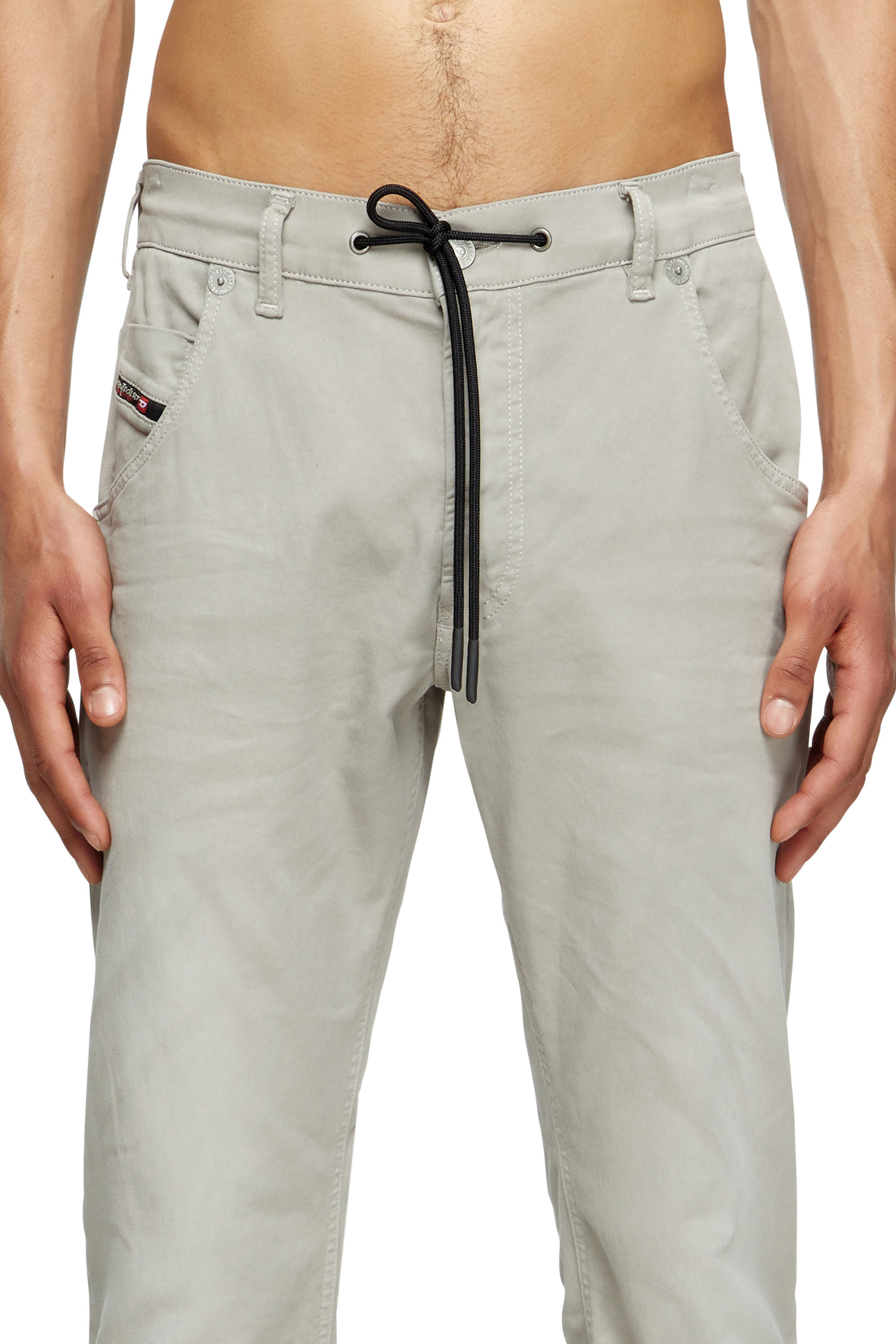 Regular 2032 D-Krooley Joggjeans® 0670M, Grigio Chiaro Diesel - Regular 2032 D-Krooley Joggjeans® 0670M Uomo, Grigio Chiaro - Image 5