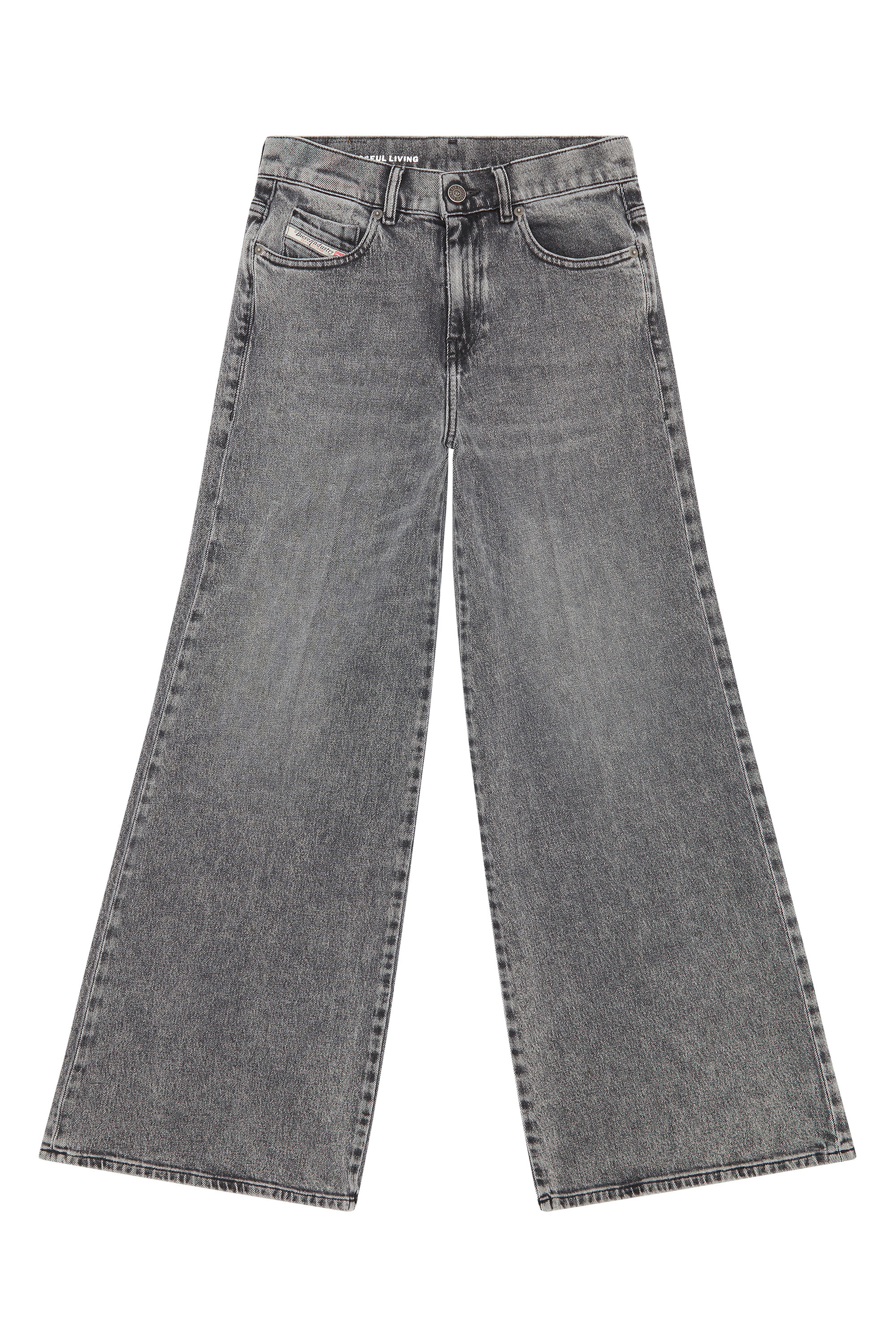 Diesel - Bootcut and Flare Jeans 1978 D-Akemi 09G57, Grigio - Image 5