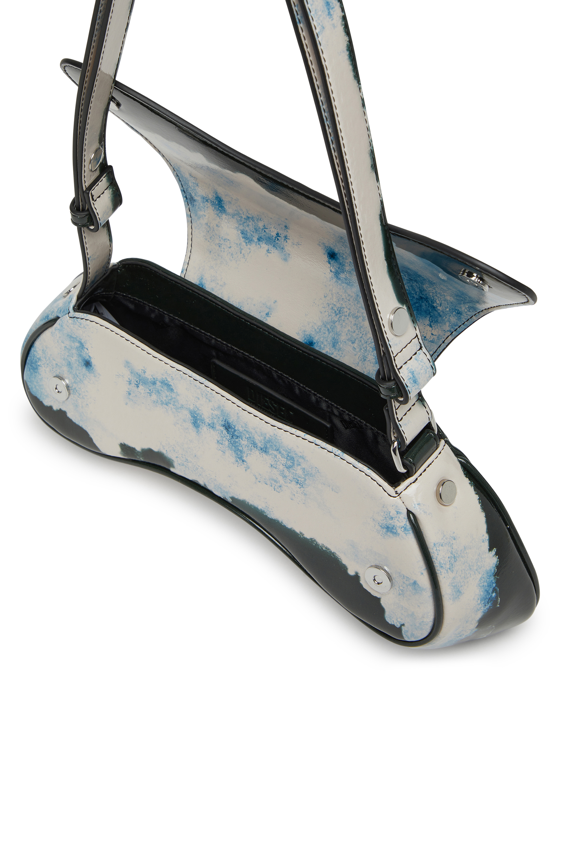 Diesel - PLAY CROSSBODY, Play-Borsa in PU stampato lucido Donna in Multicolor - 4