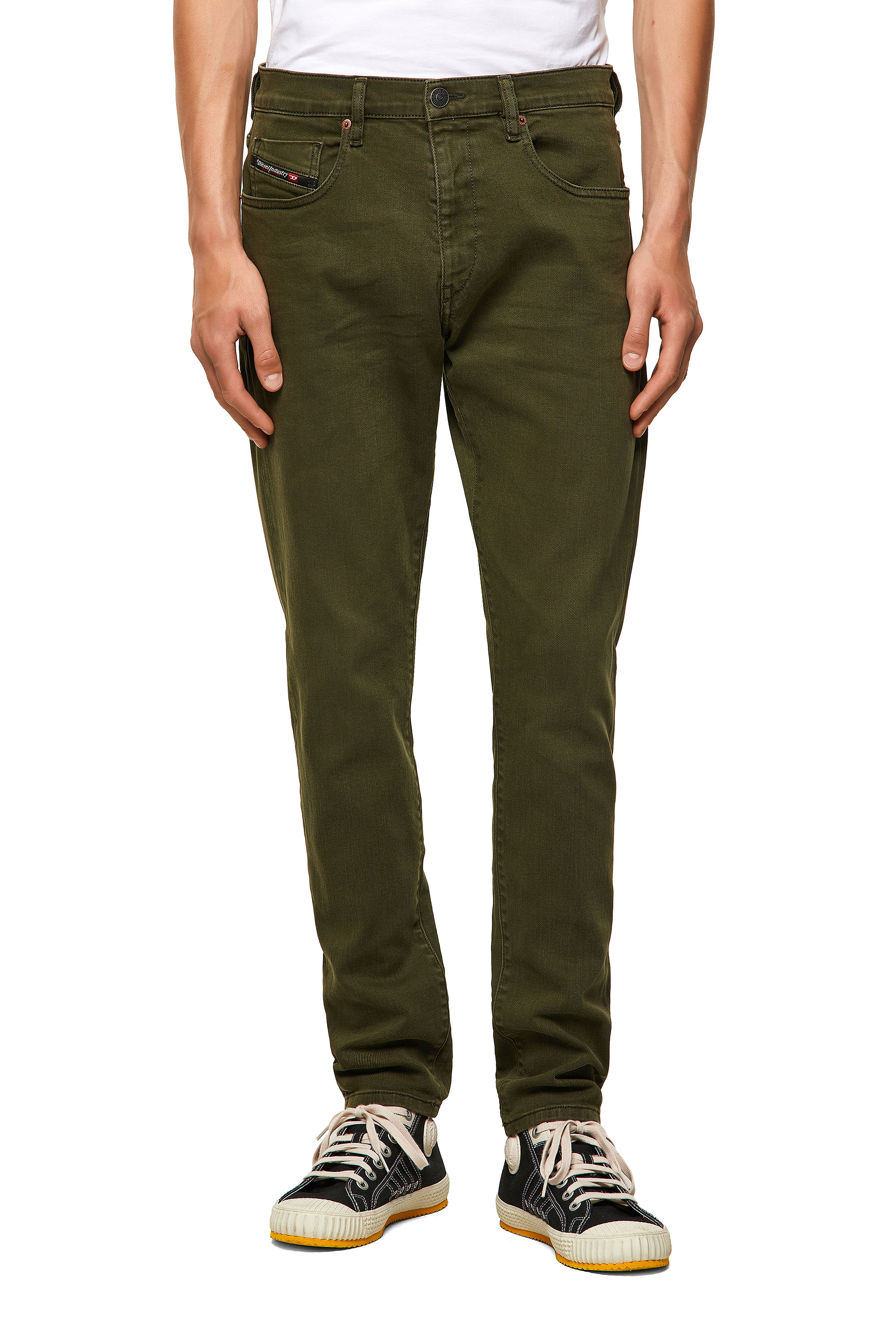 D-Strukt 09A32, Verde - Jeans