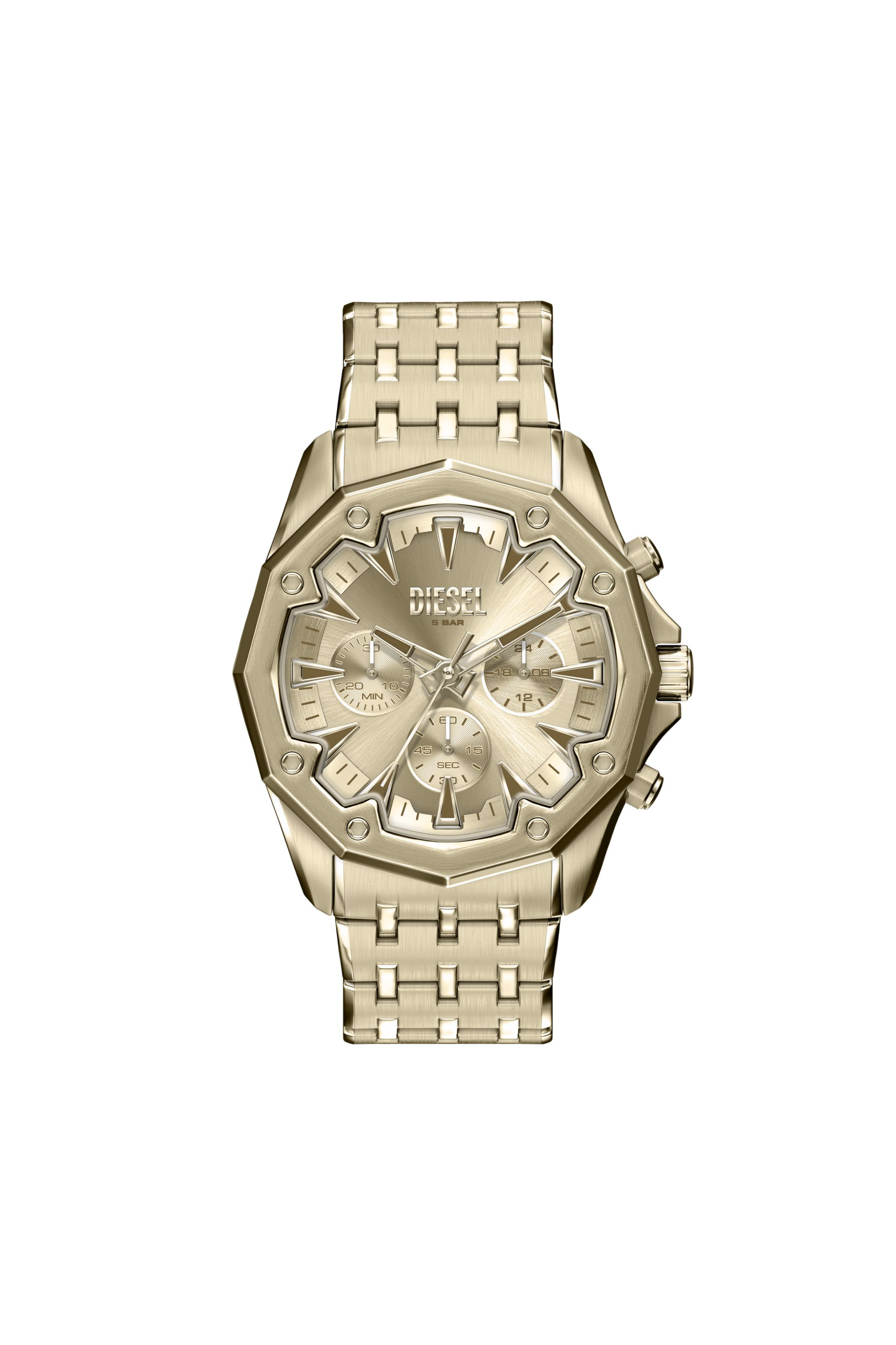 Diesel - DZ4707 WATCH, Orologio Stinger in acciaio inossidabile oro Uomo in Oro - 1