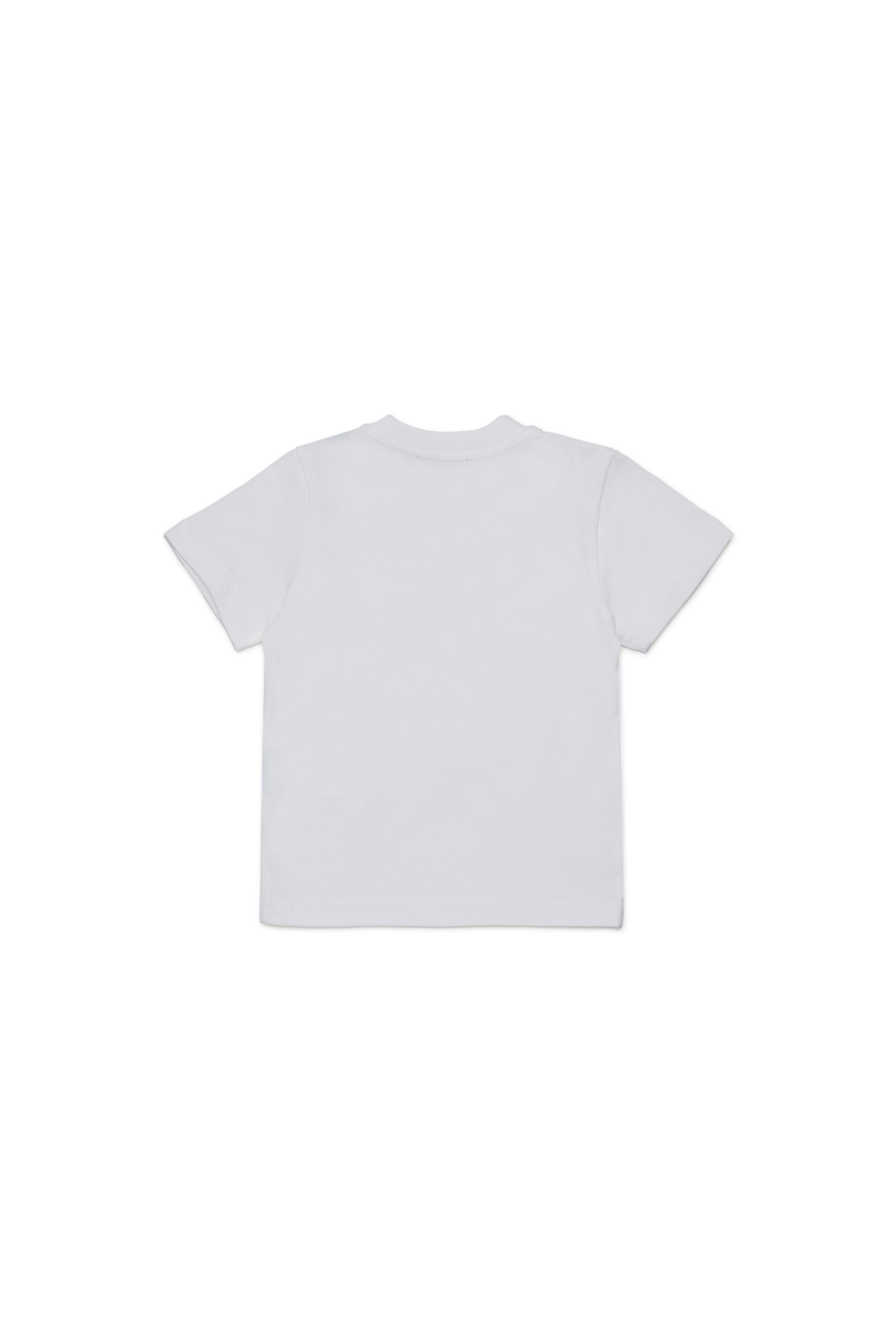 Diesel - TAJIKB, T-shirt in cotone Unisex in Bianco - 2