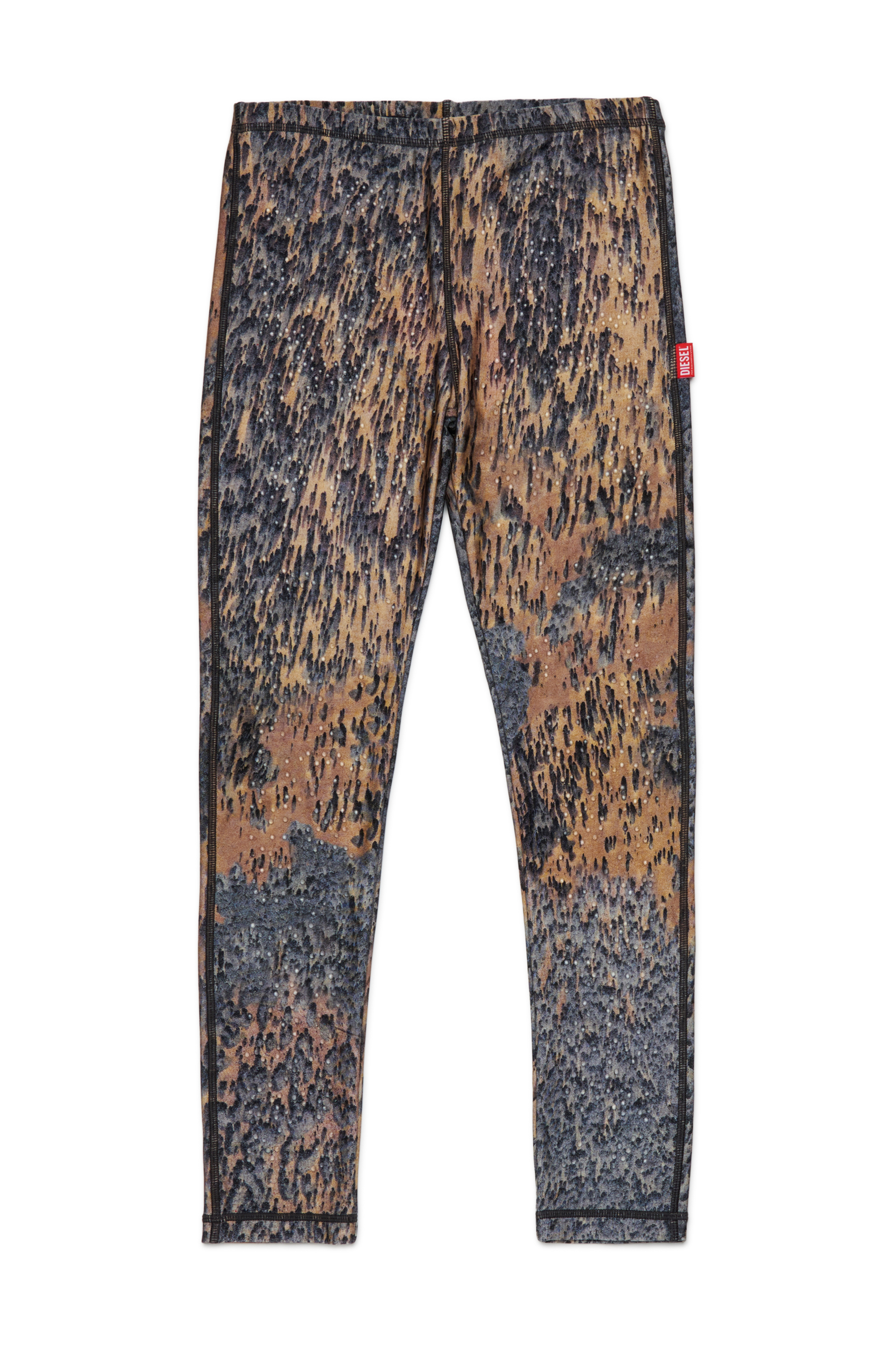 Diesel - PAZELA, Pantaloni in nylon con stampa grafica Donna in Multicolor - 1