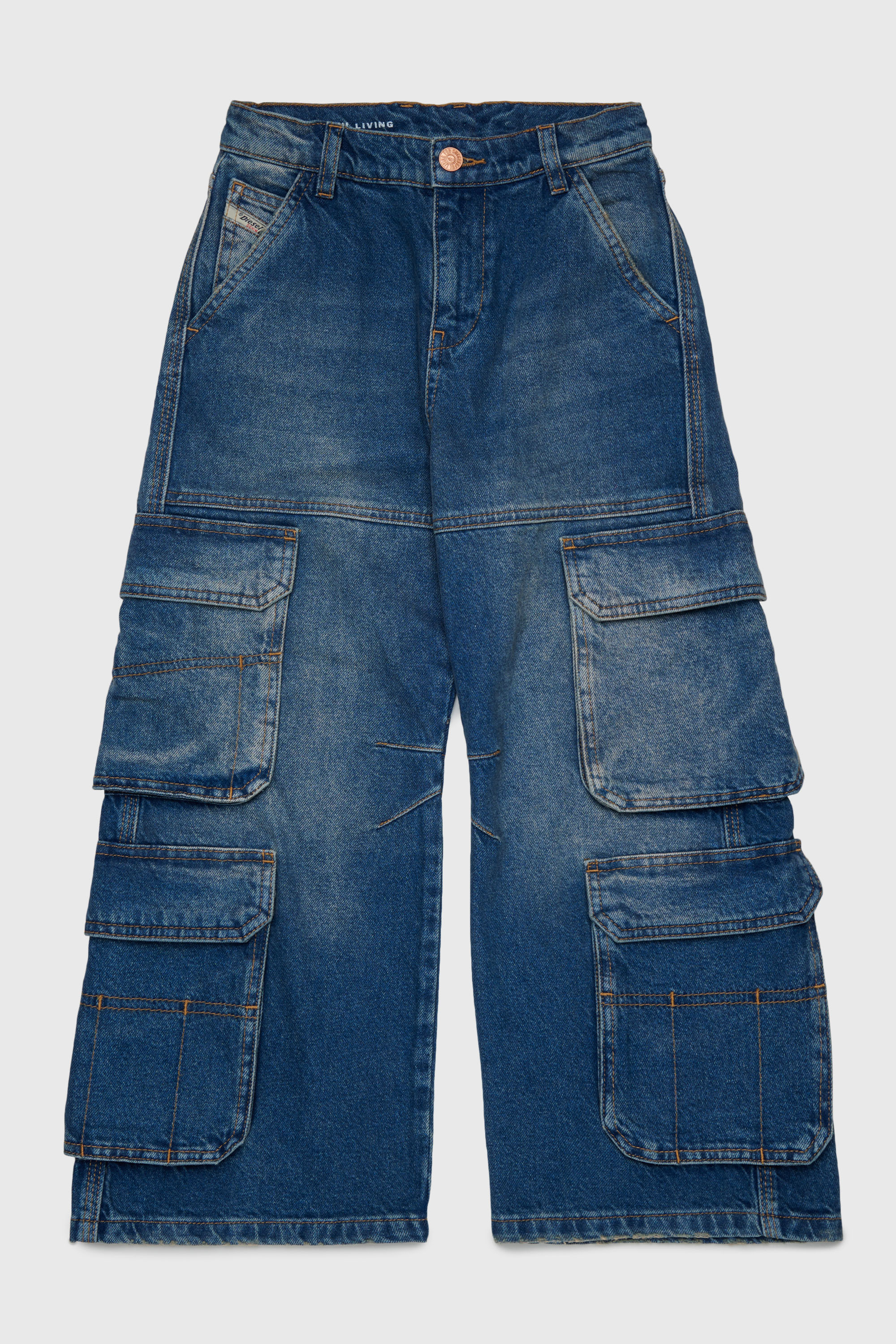 Diesel - D-ARGJX-CARGO-S-J Donna, Blu medio - Image 1