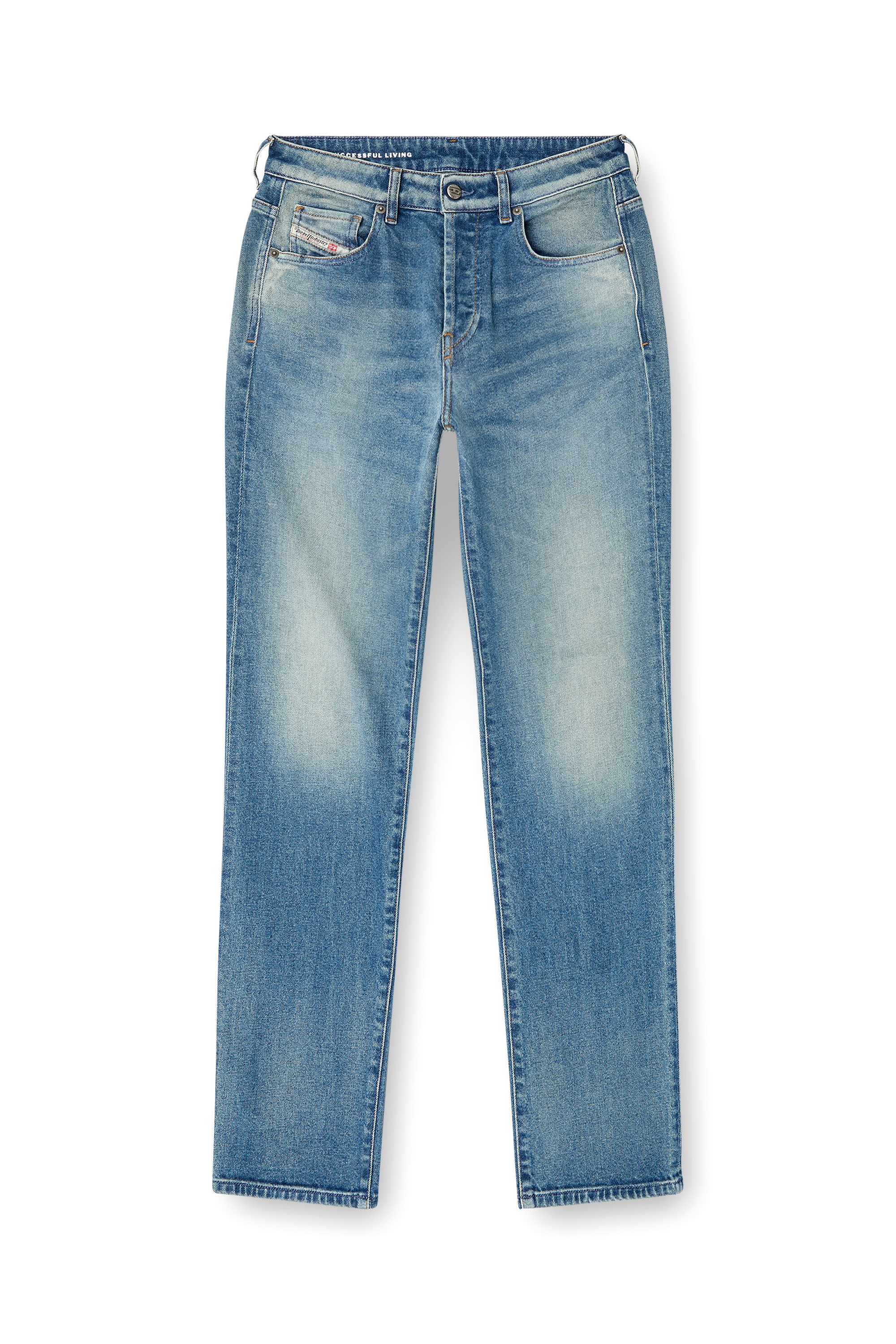 Diesel - Regular Jeans 1989 D-Mine 09M14 Donna, Blu medio - Image 3