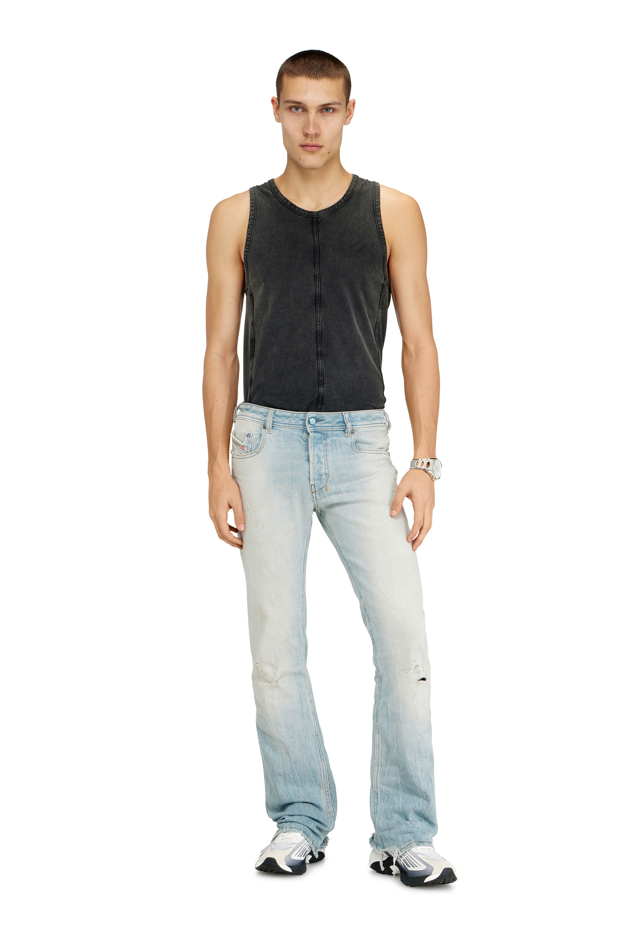 Diesel - Bootcut Jeans 2007 Zatiny 09N47 Uomo, Blu Chiaro - Image 2